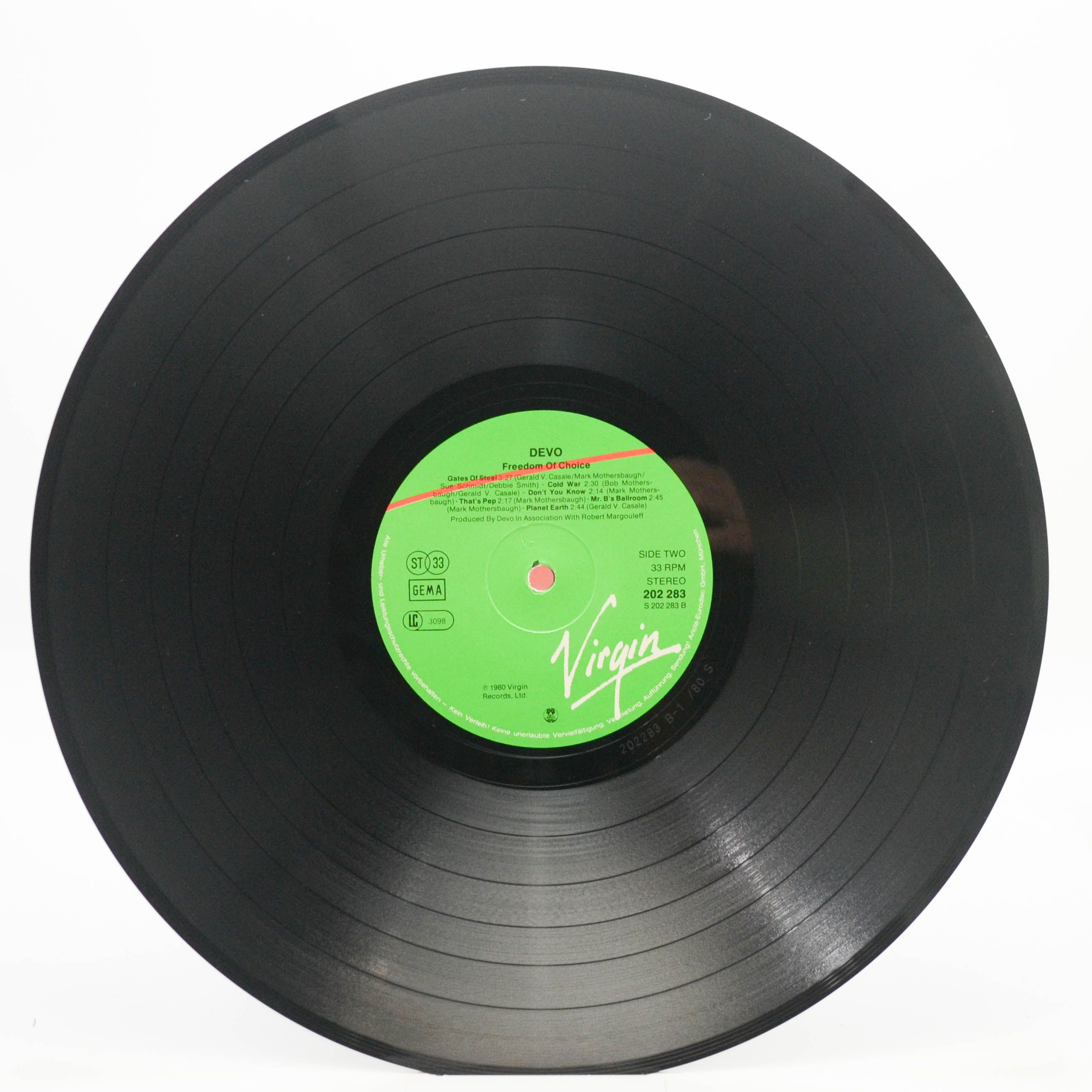 Devo — Freedom Of Choice, 1980