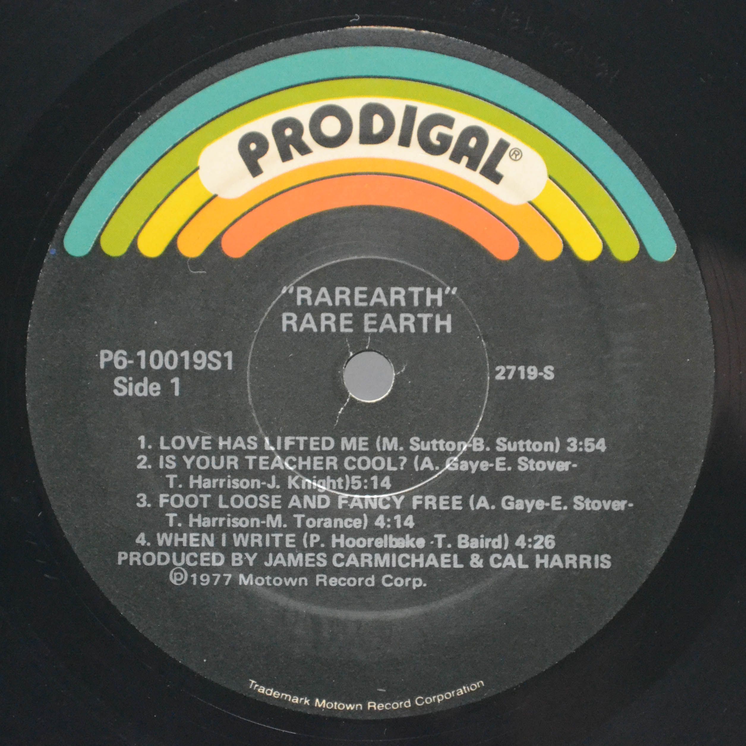 Rare Earth — Rarearth (1-st, USA), 1977