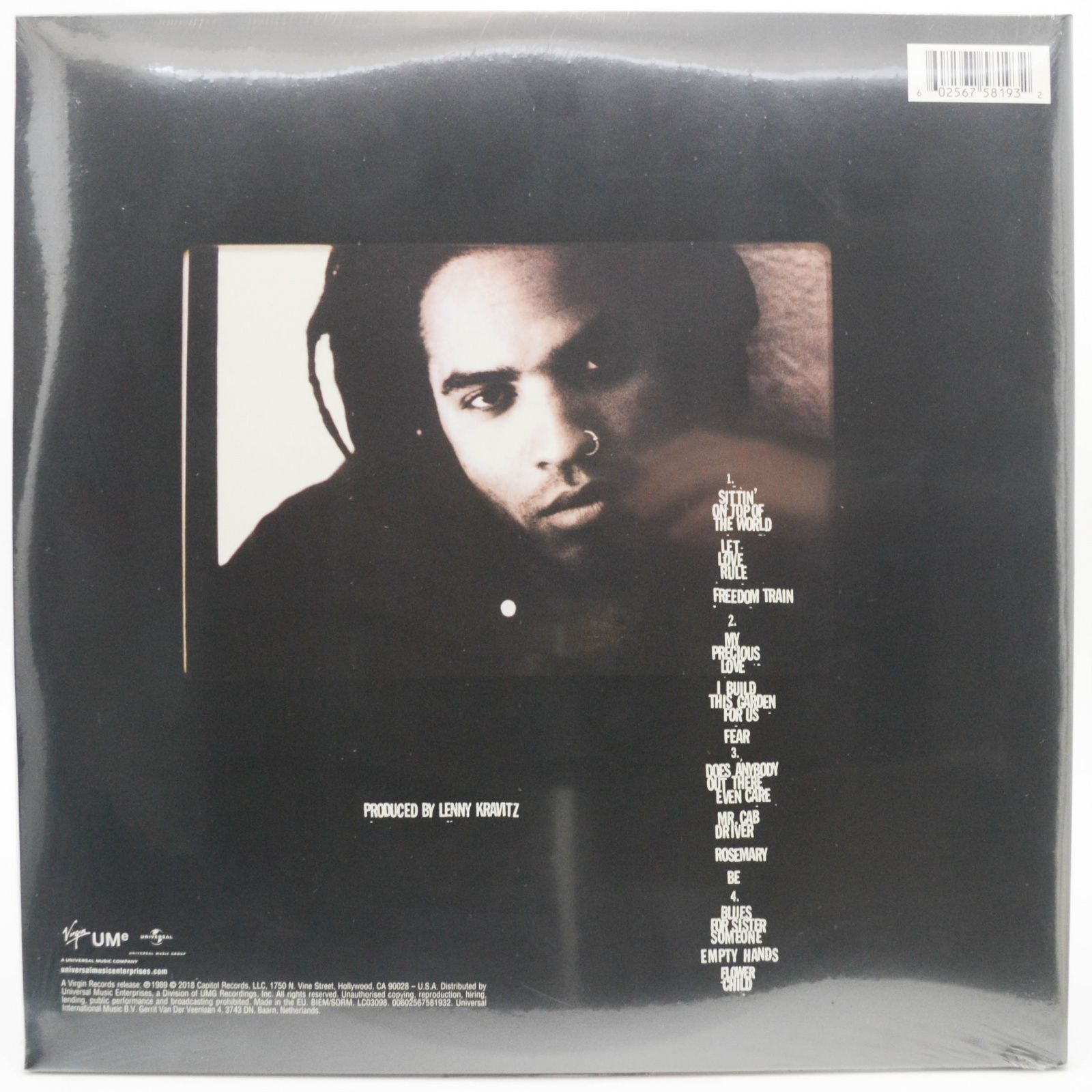 Lenny Kravitz — Let Love Rule (2LP), 1989