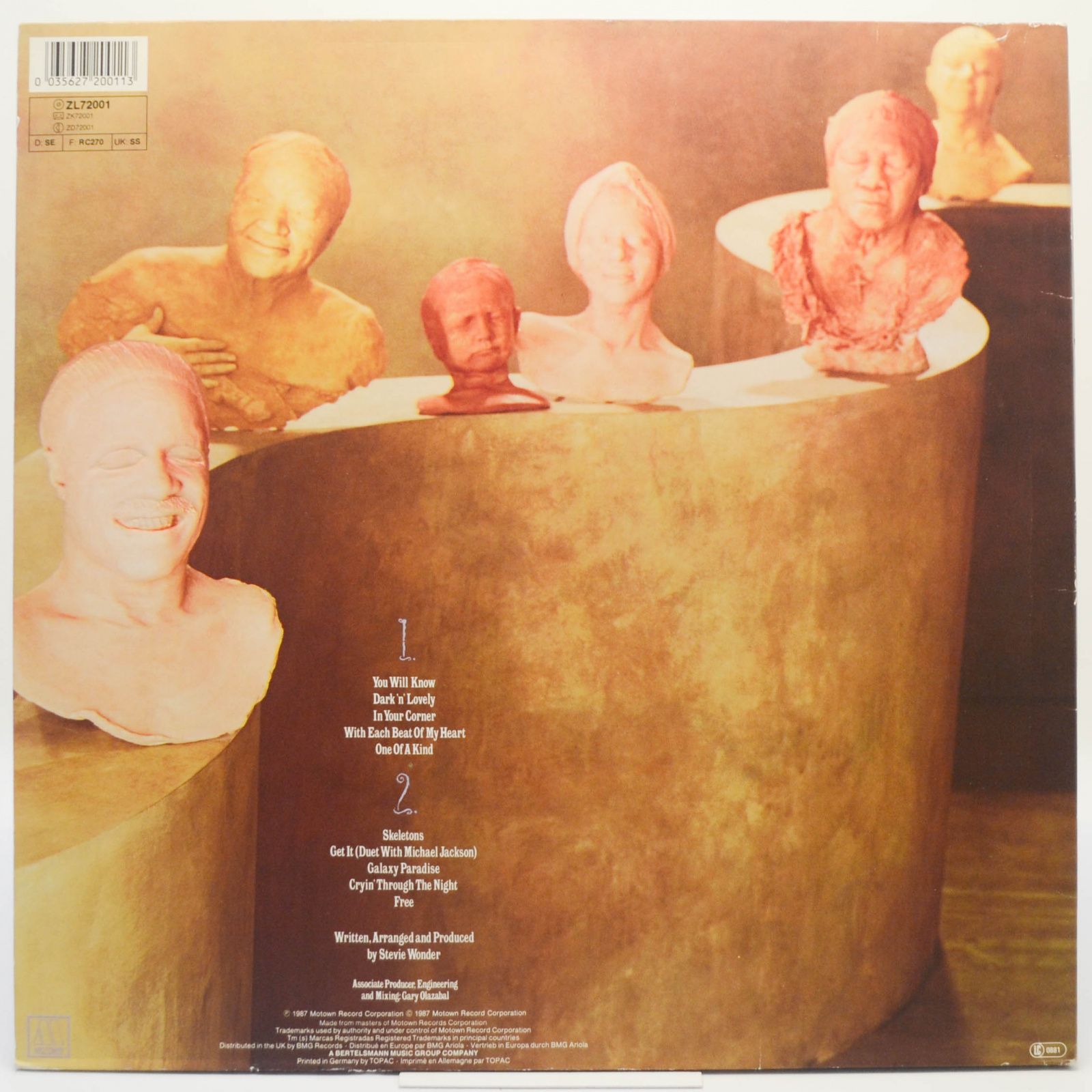 Stevie Wonder — Characters, 1987