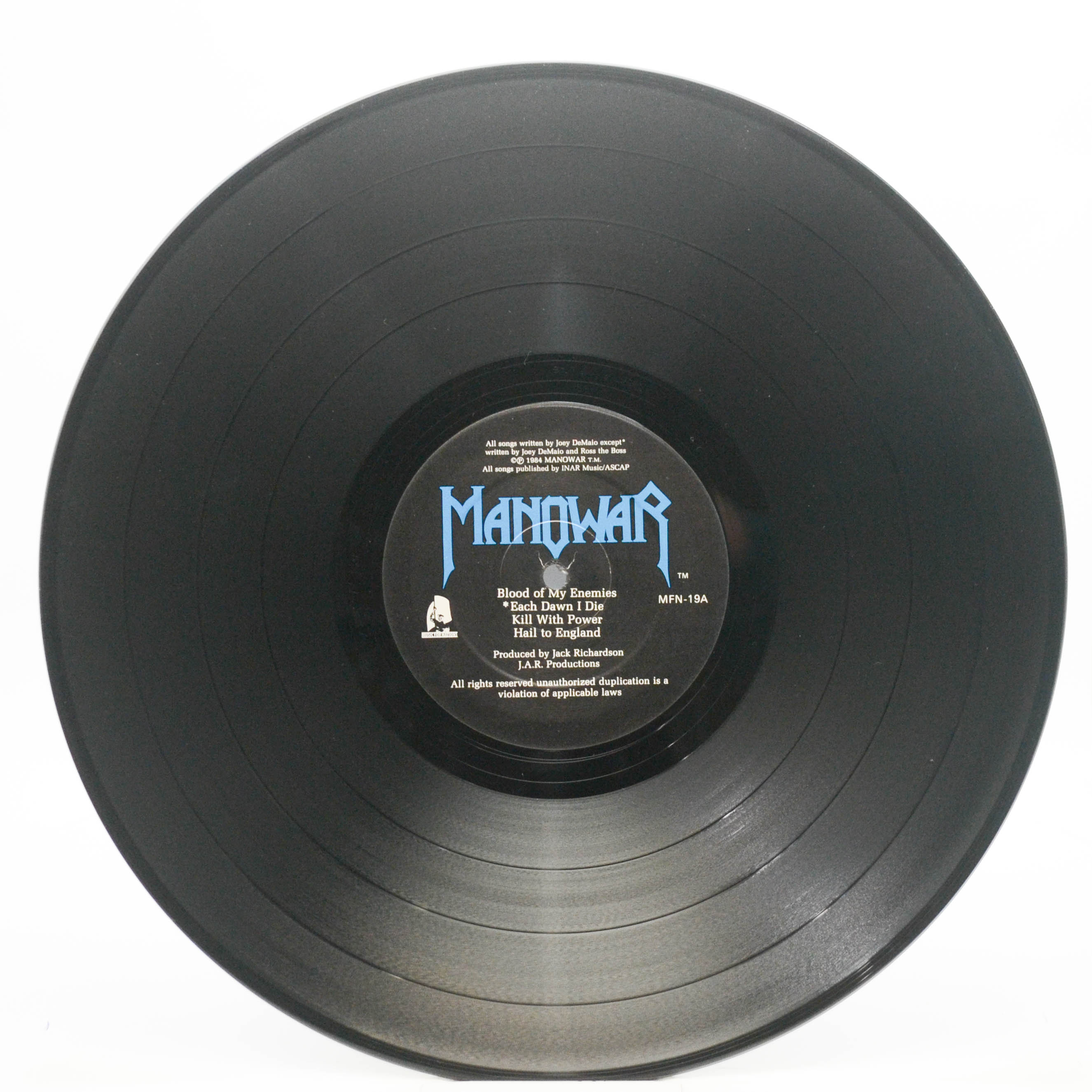 Manowar — Hail To England (UK), 1984
