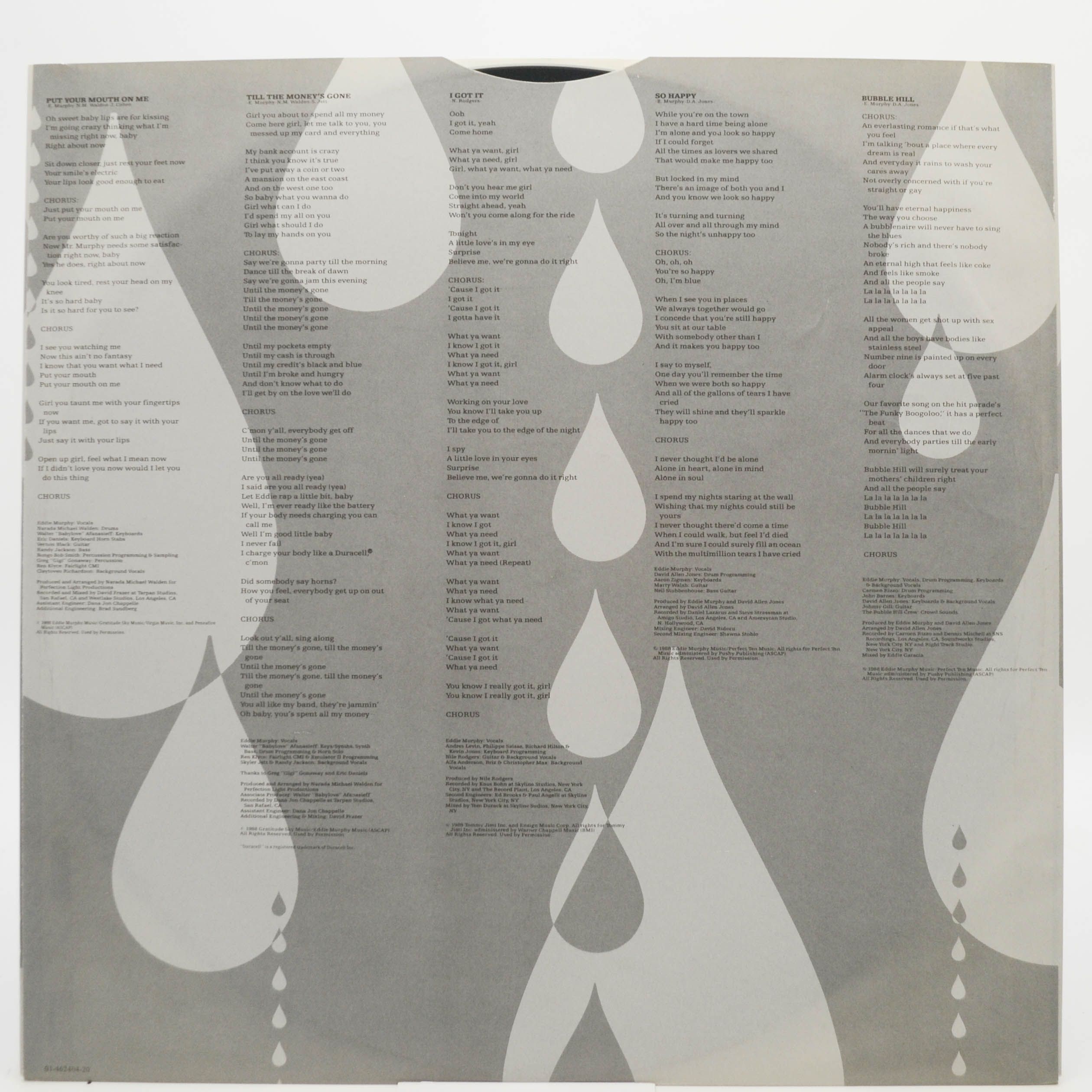 Eddie Murphy — So Happy, 1989