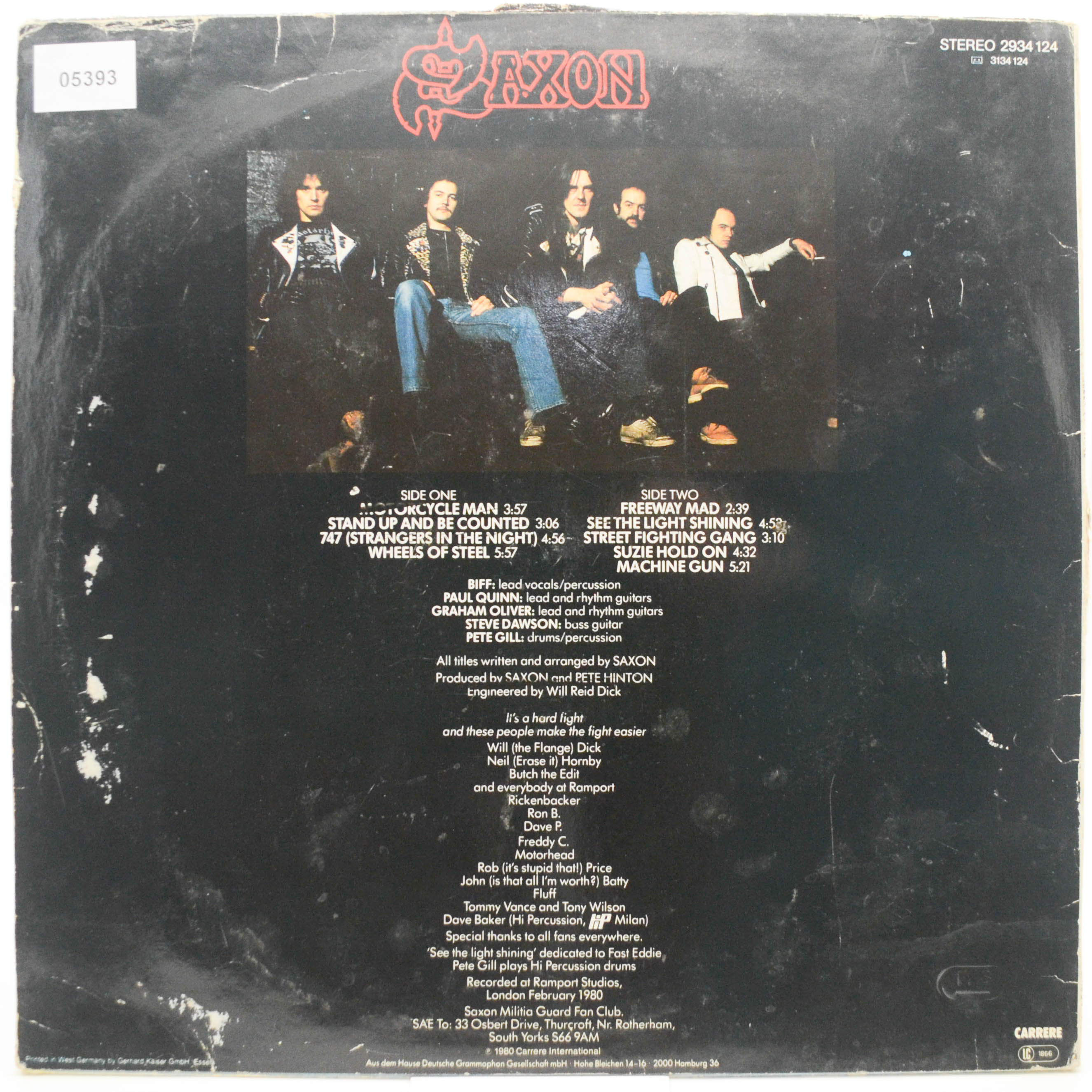 Saxon — Wheels Of Steel, 1980