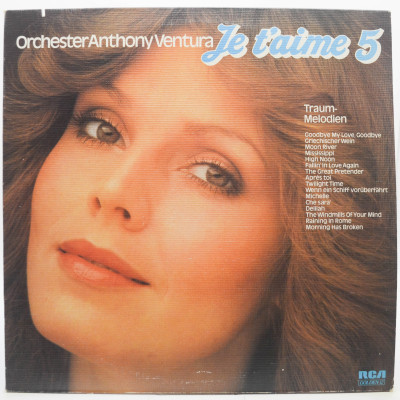 Виниловая пластинка Je T'aime 5, 1977