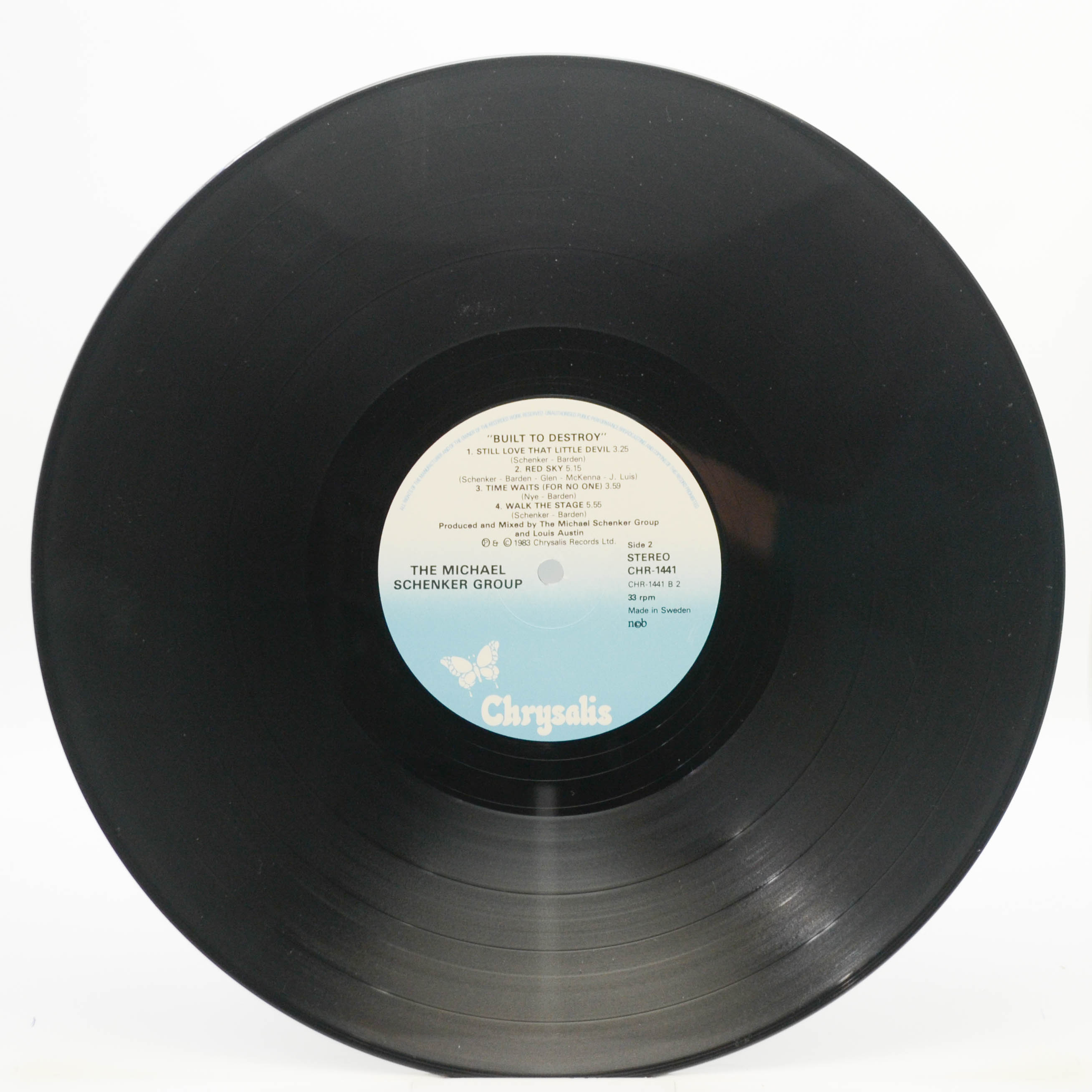 Michael Schenker Group — Built To Destroy, 1983