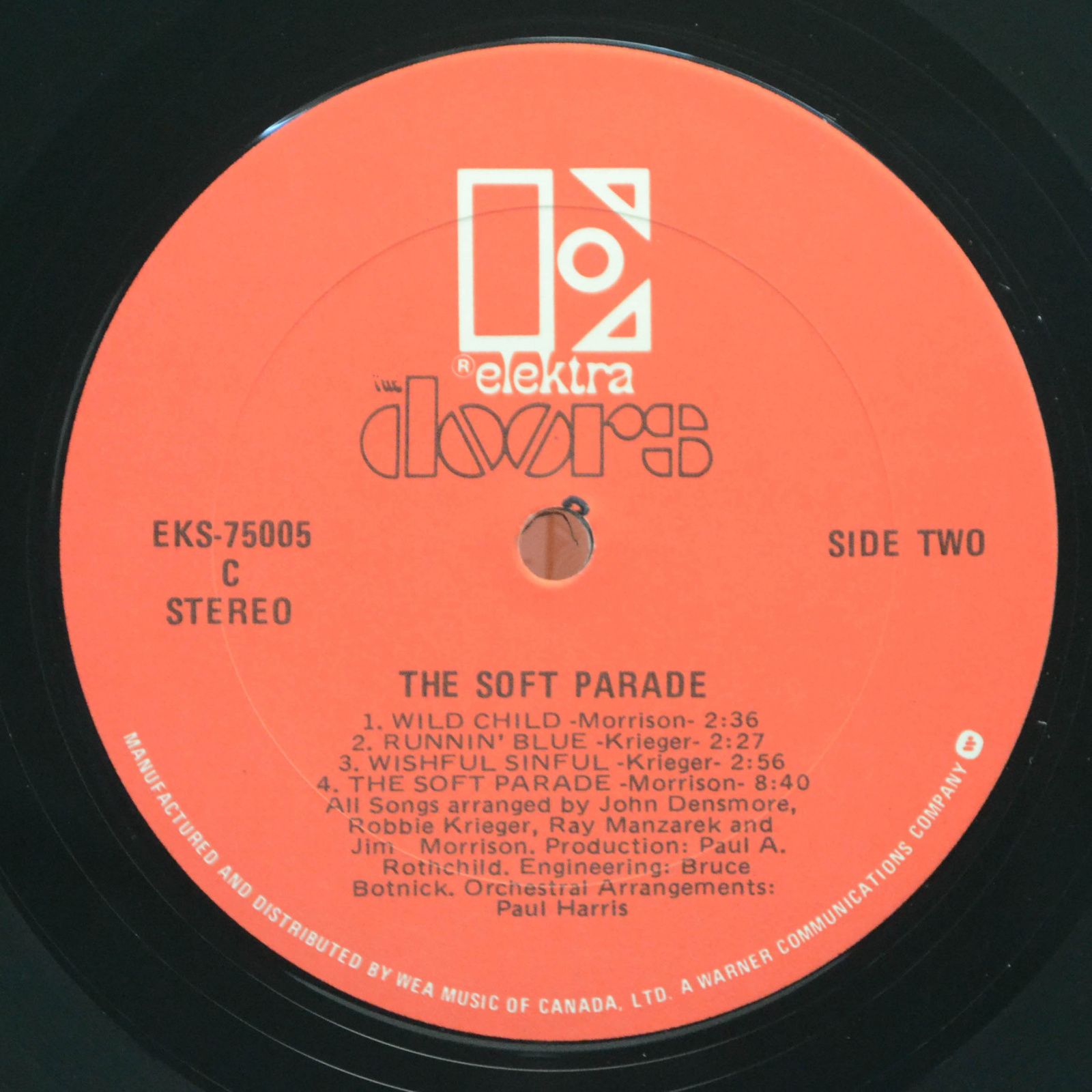 Doors — The Soft Parade, 1969