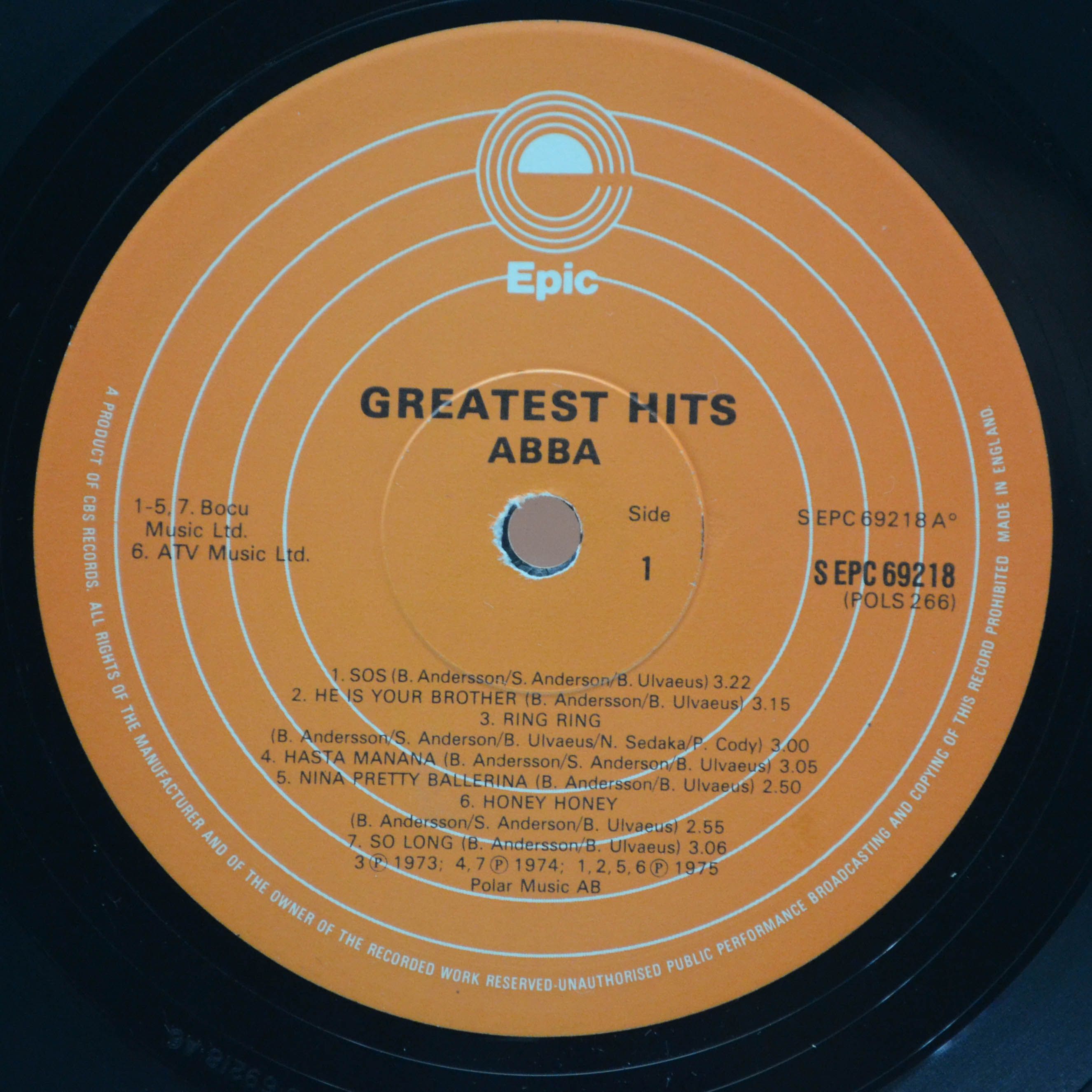 ABBA — Greatest Hits (UK), 1976