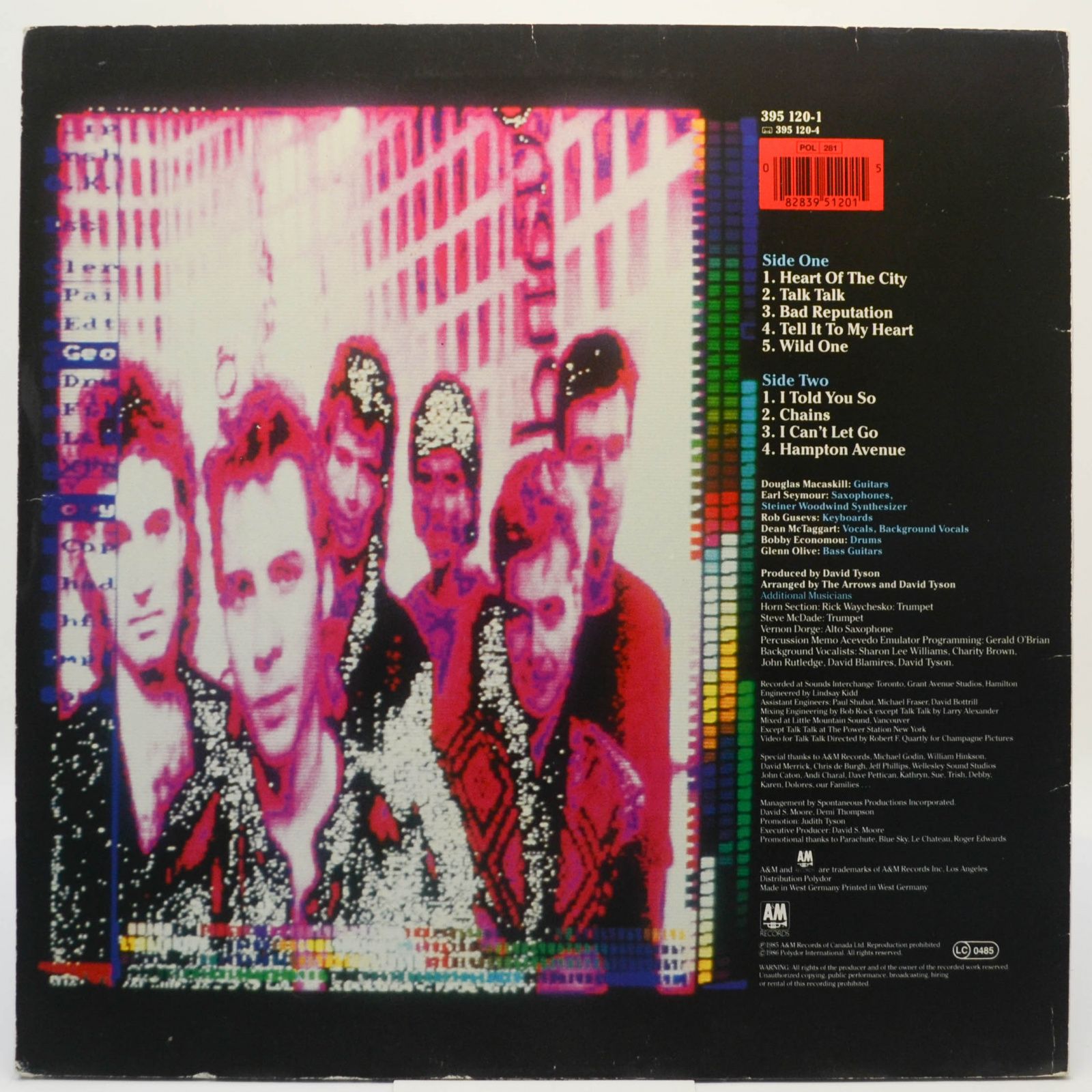 Arrows — The Lines Are Open, 1986