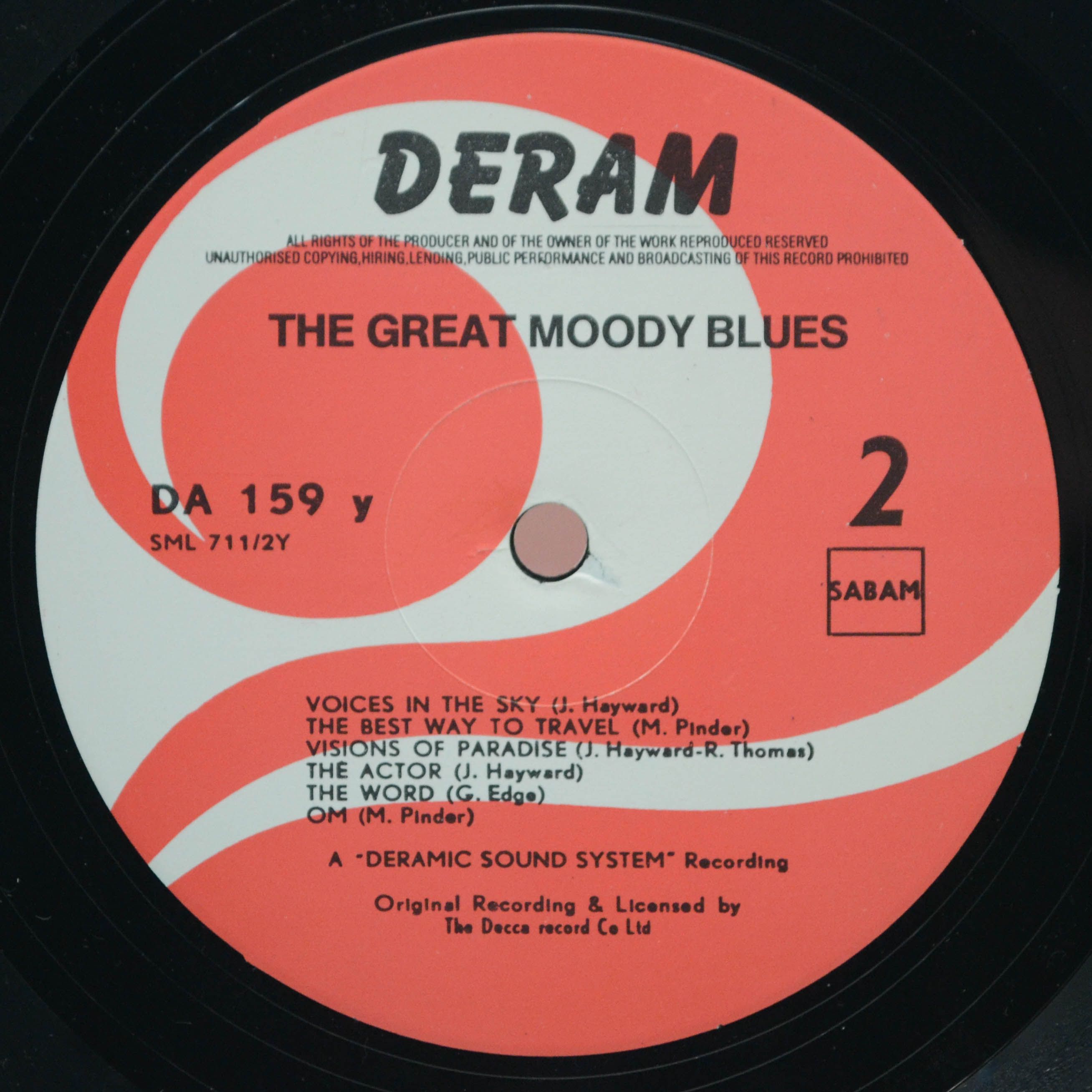 Moody Blues — The Great Moody Blues (2LP), 1978