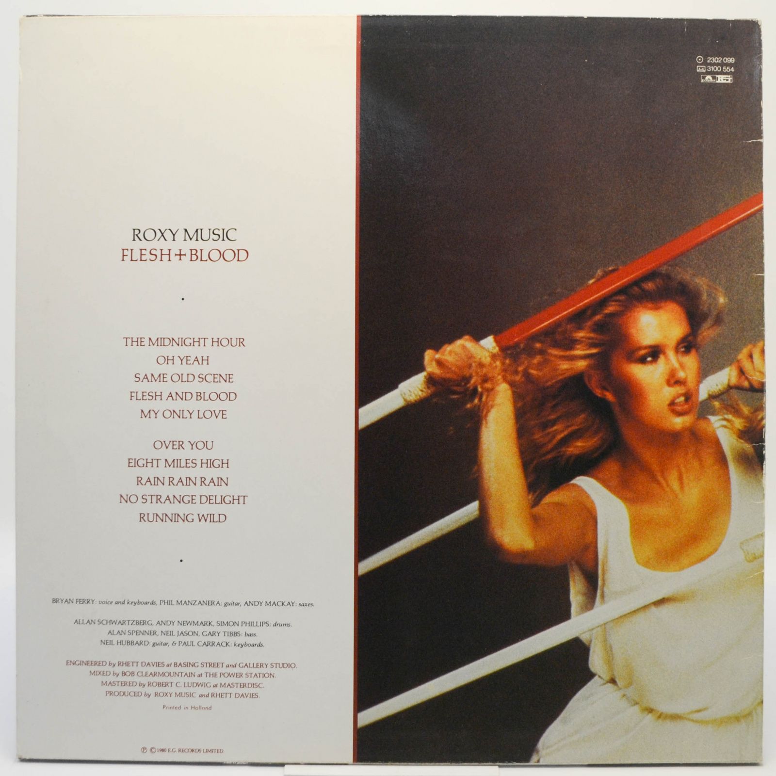 Roxy Music — Flesh + Blood, 1980