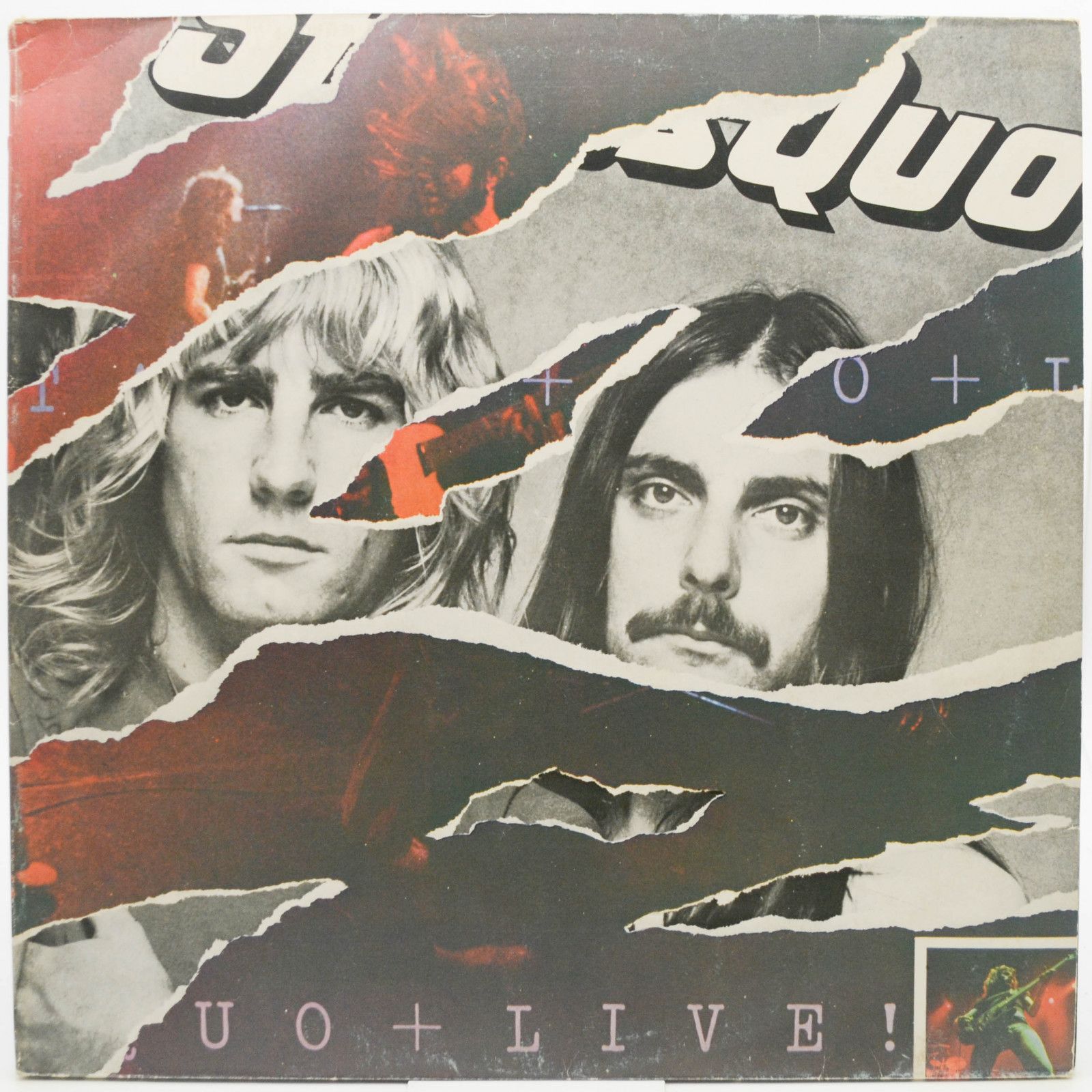 Status Quo — Live! (2LP, poster), 1977