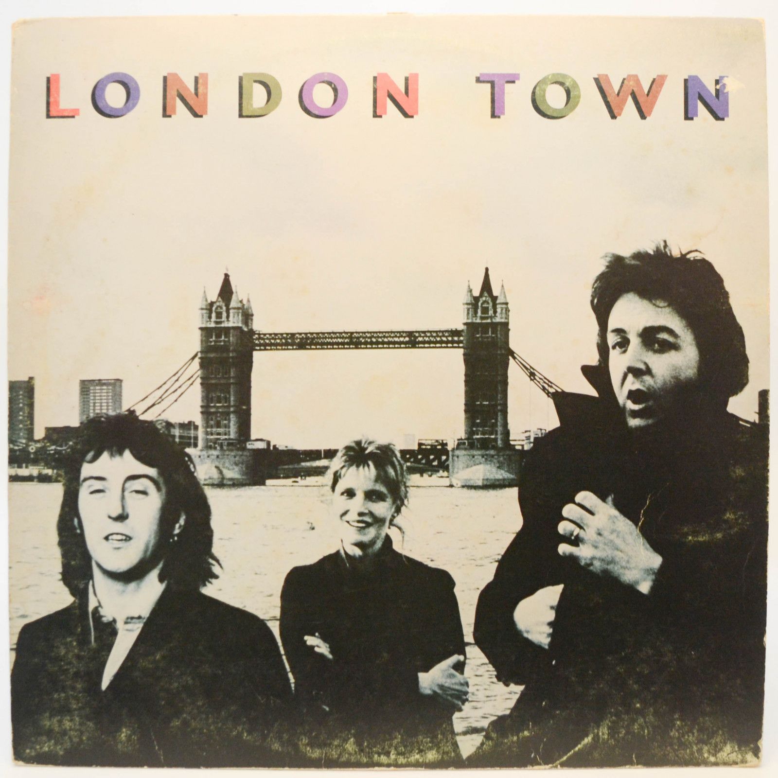 Wings — London Town (poster), 1978