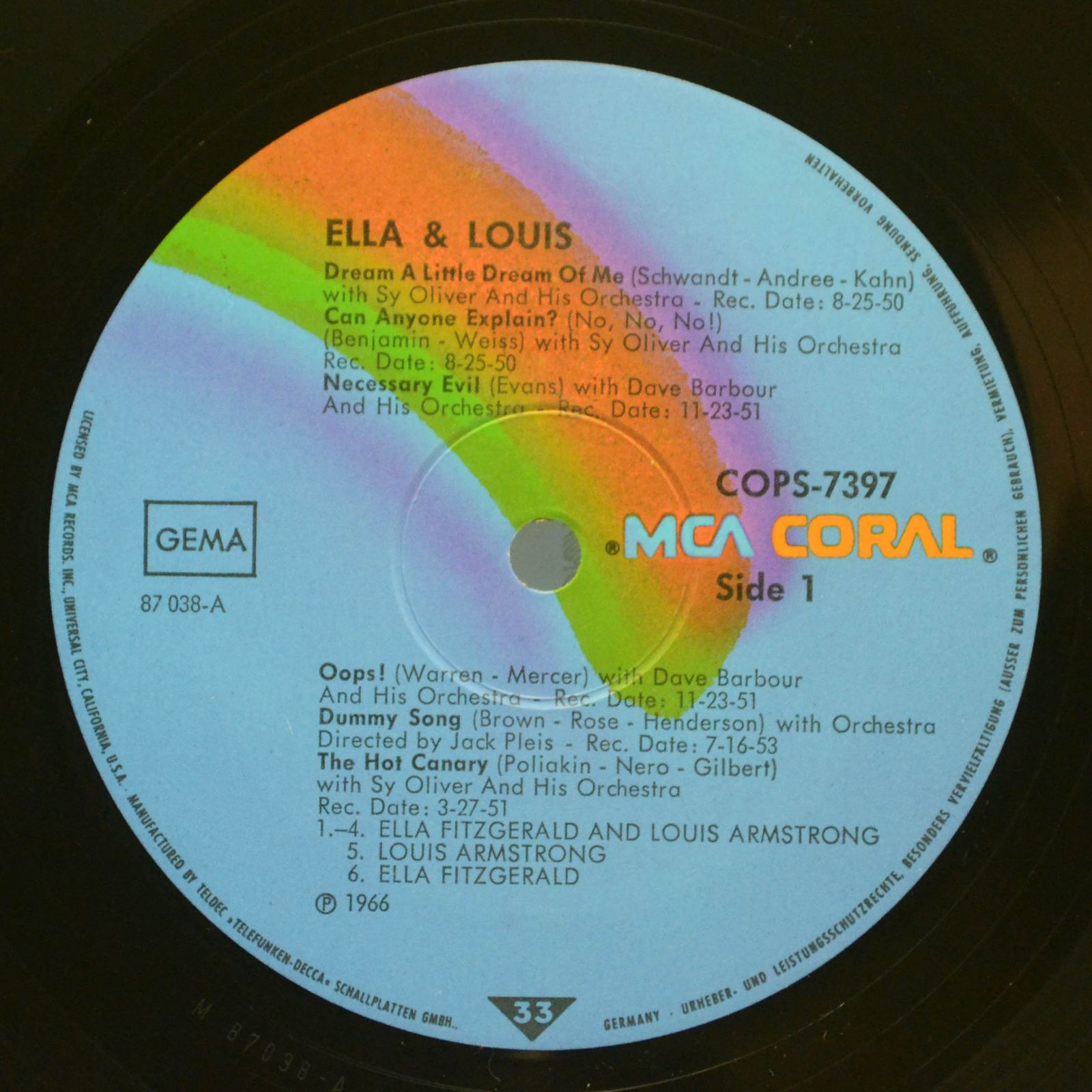 Ella & Louis — Ella & Louis, 1961