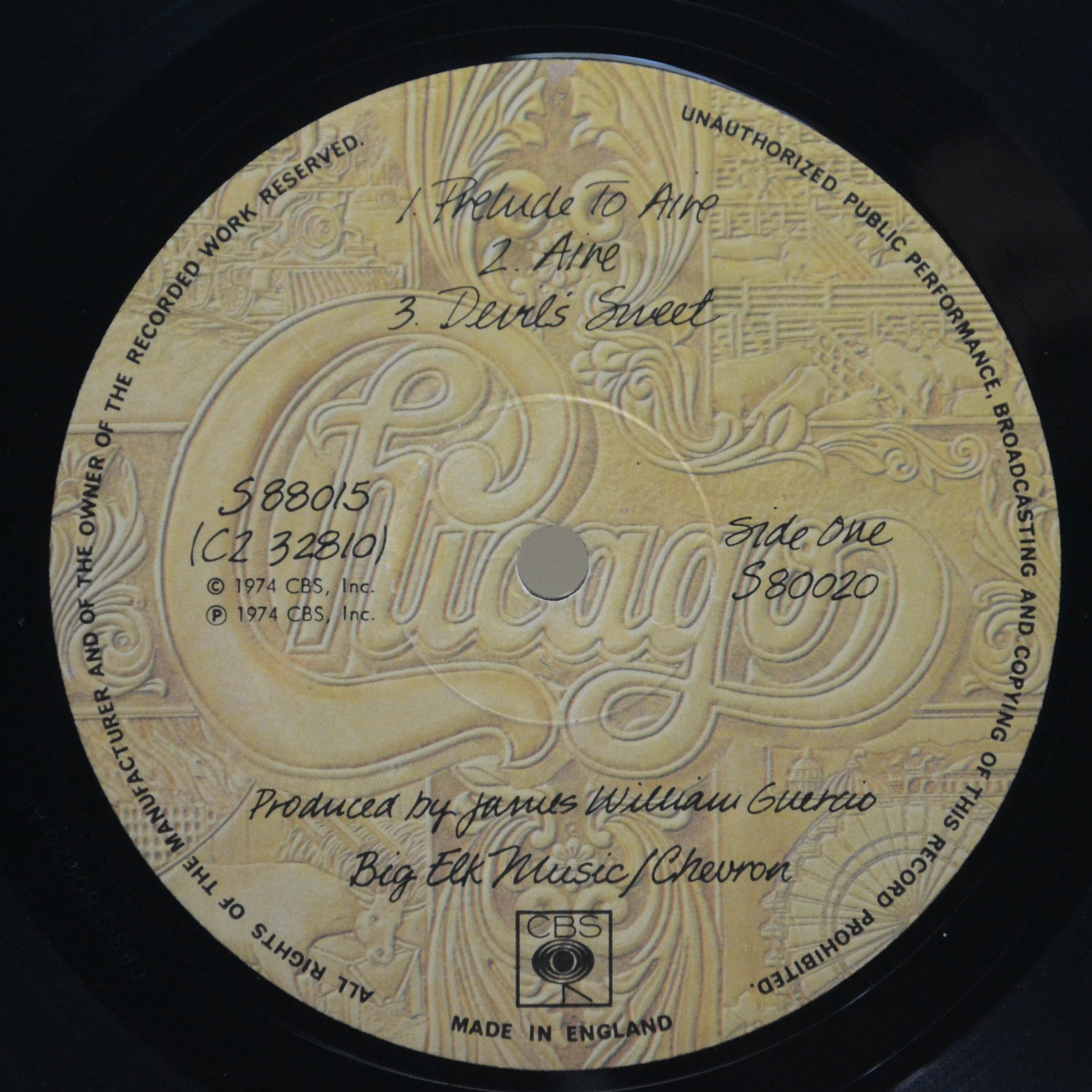 Chicago — Chicago VII (2LP, UK), 1974