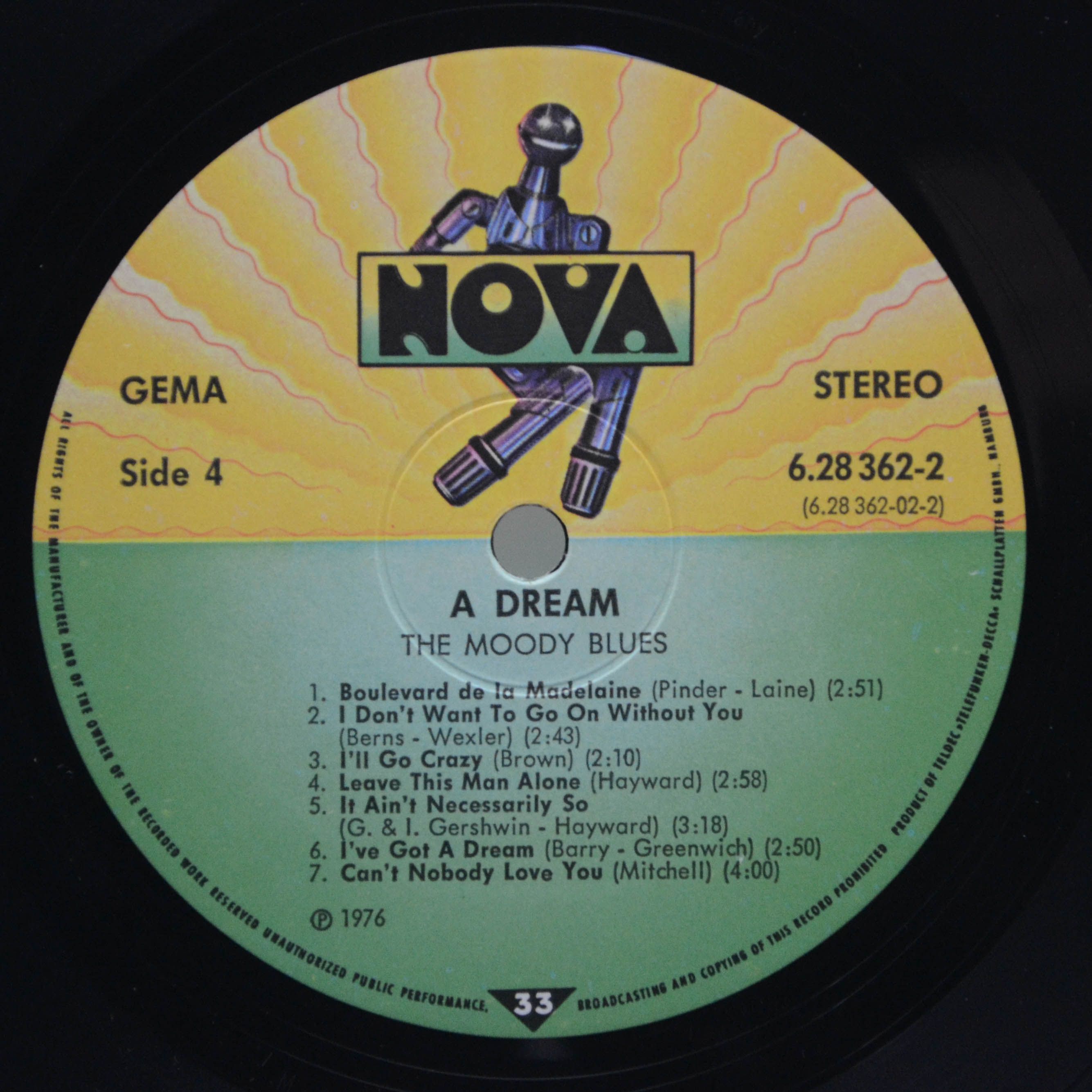 Moody Blues — A Dream (2LP), 1976