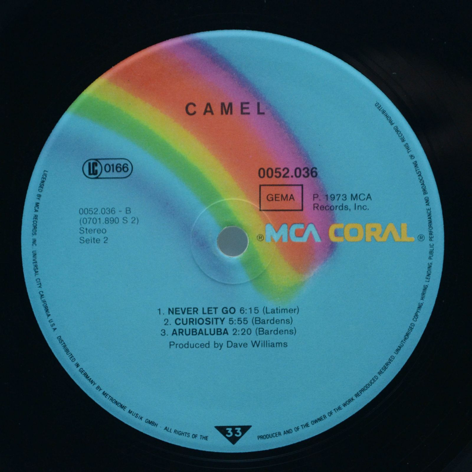 Camel — Camel, 1973