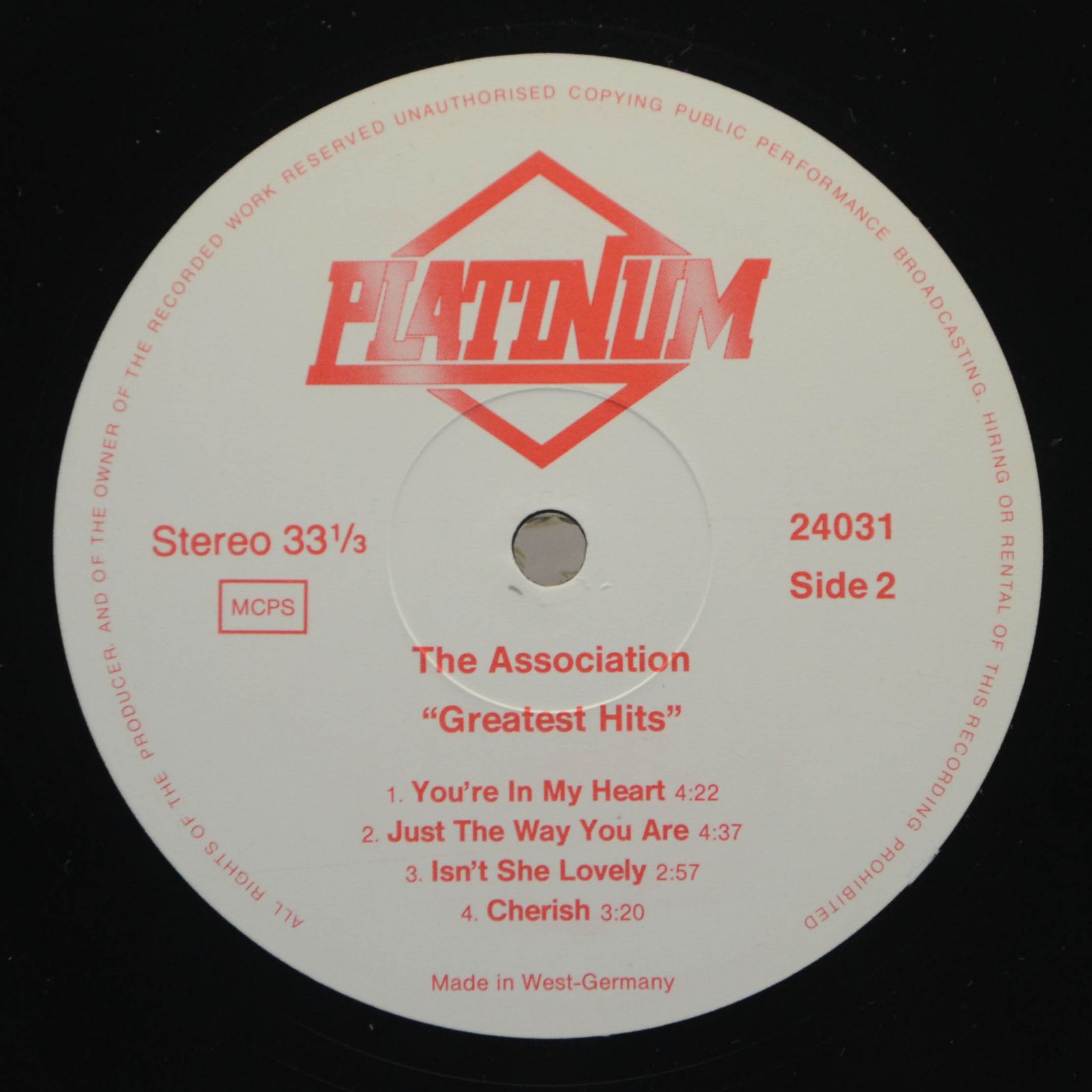 Association — Greatest Hits, 1983