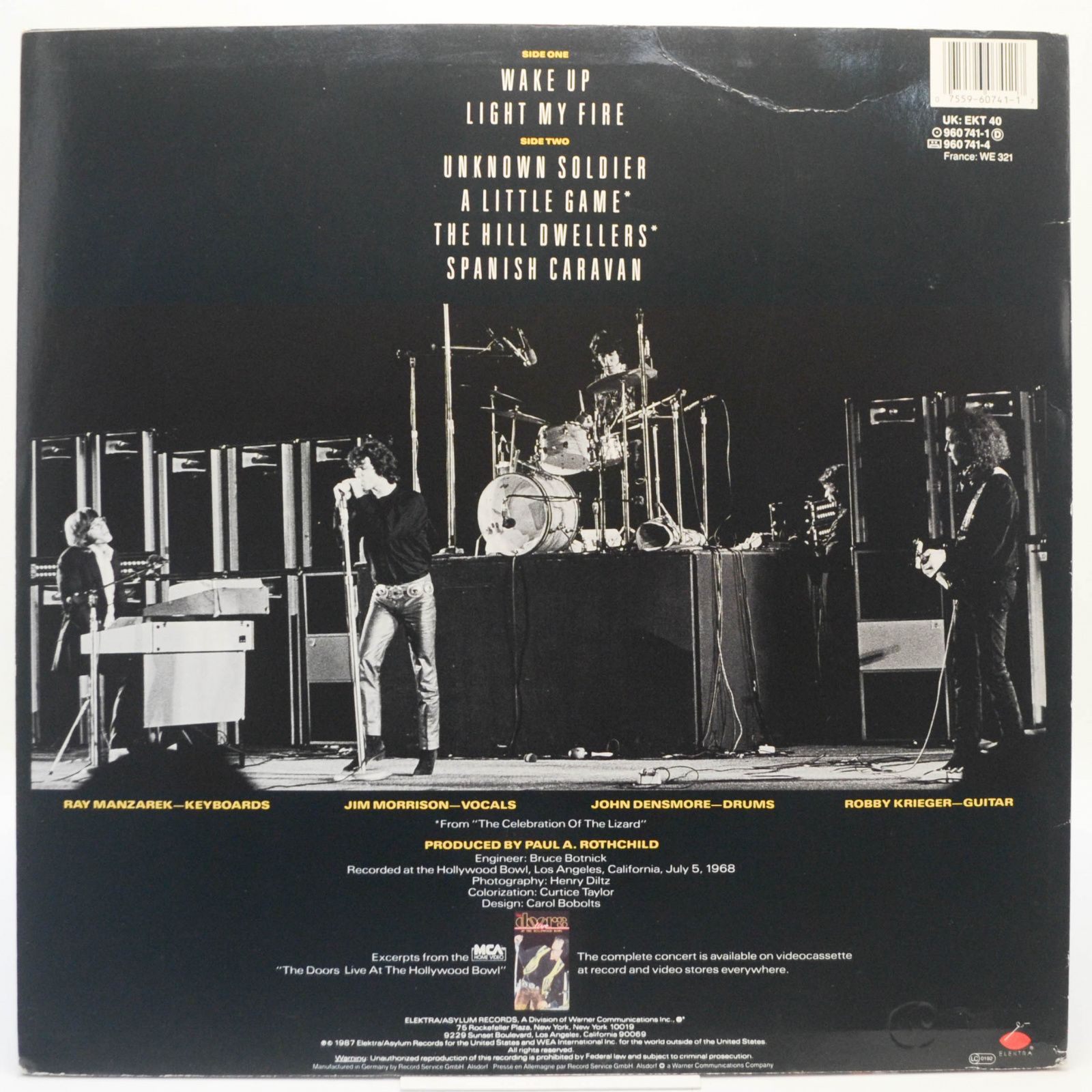 Doors — Live At The Hollywood Bowl, 1987