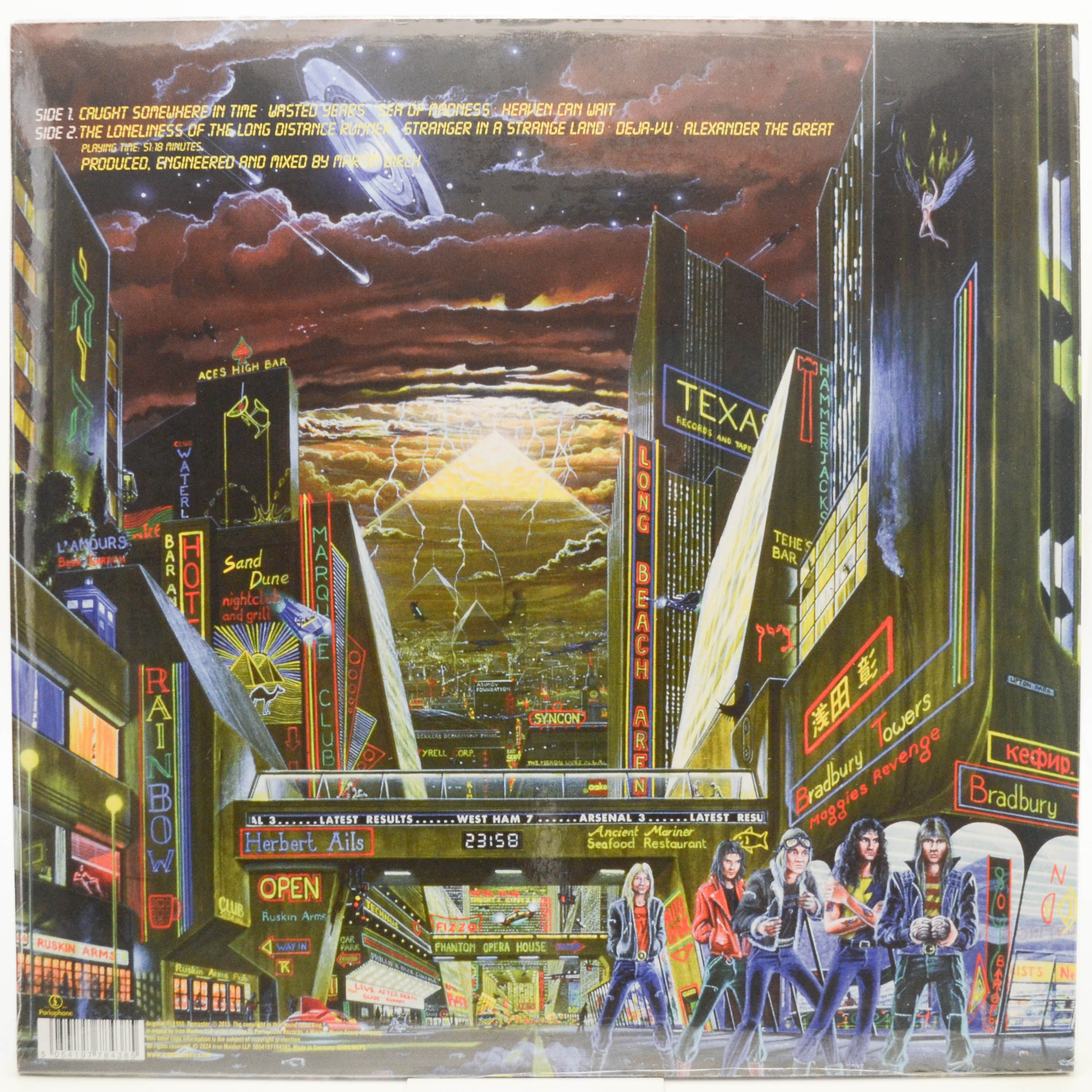 Iron Maiden — Somewhere in Time, 1986