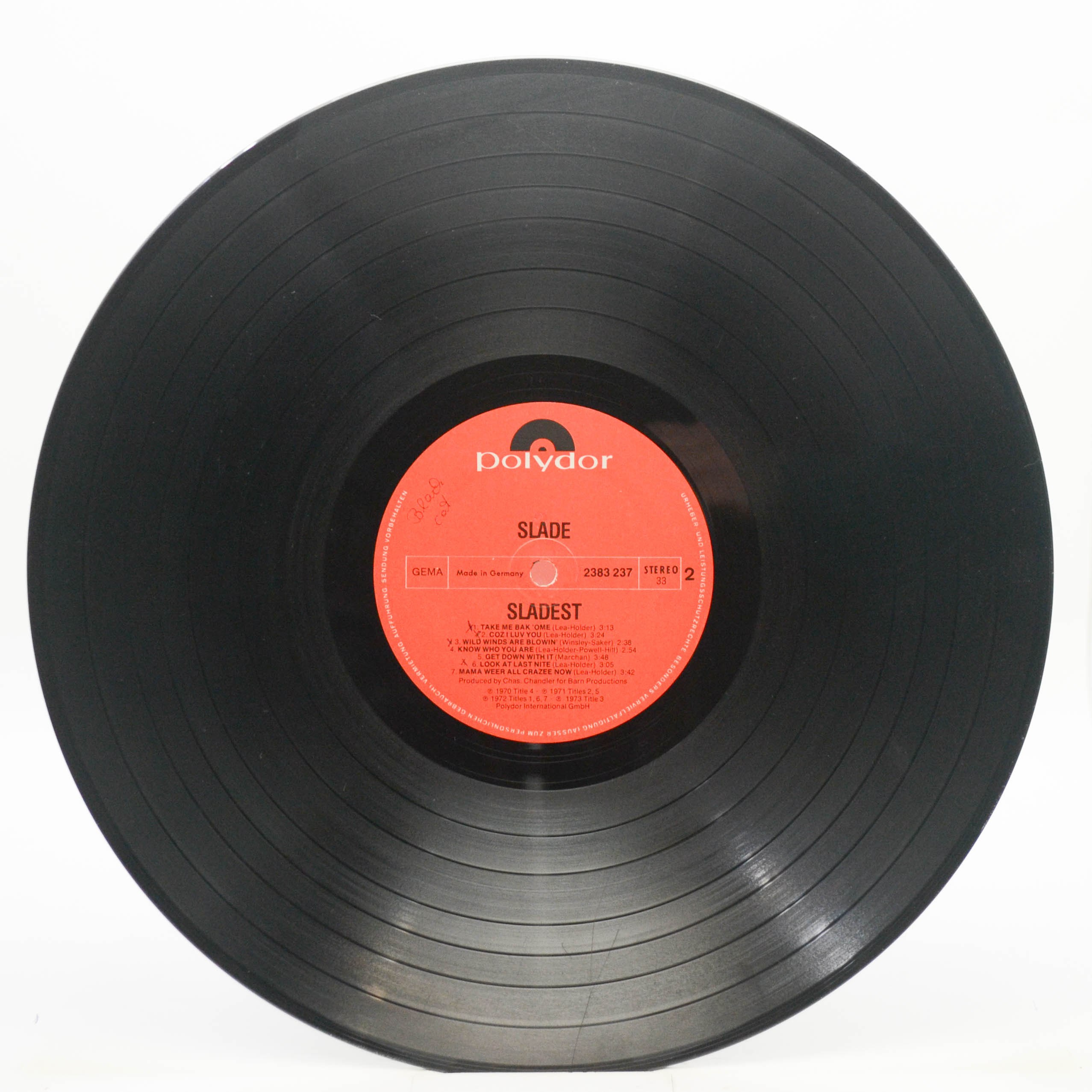 Slade — Sladest (booklet), 1973