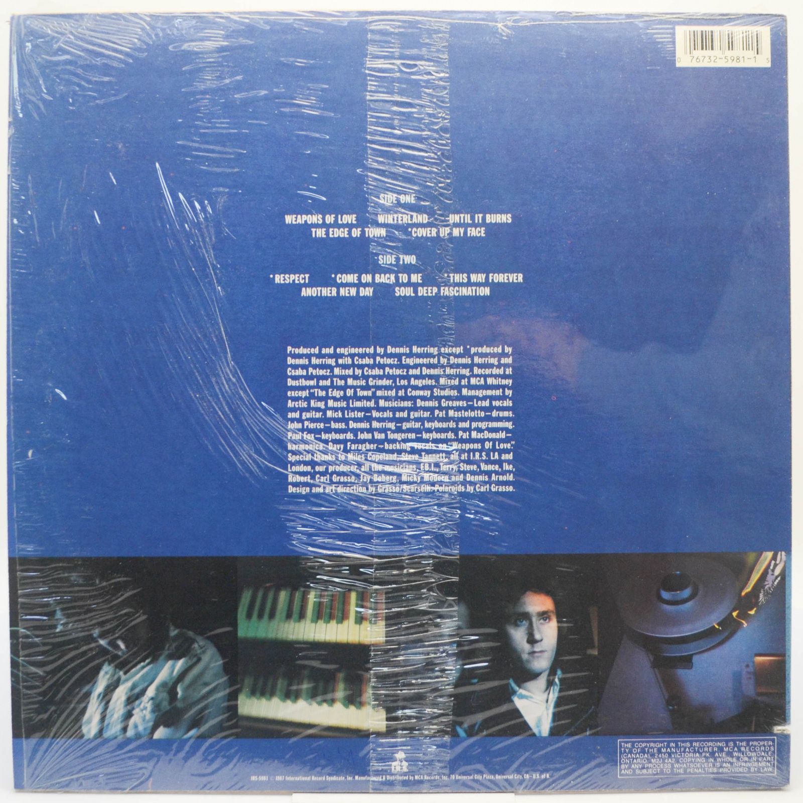 Truth — Weapons Of Love, 1987