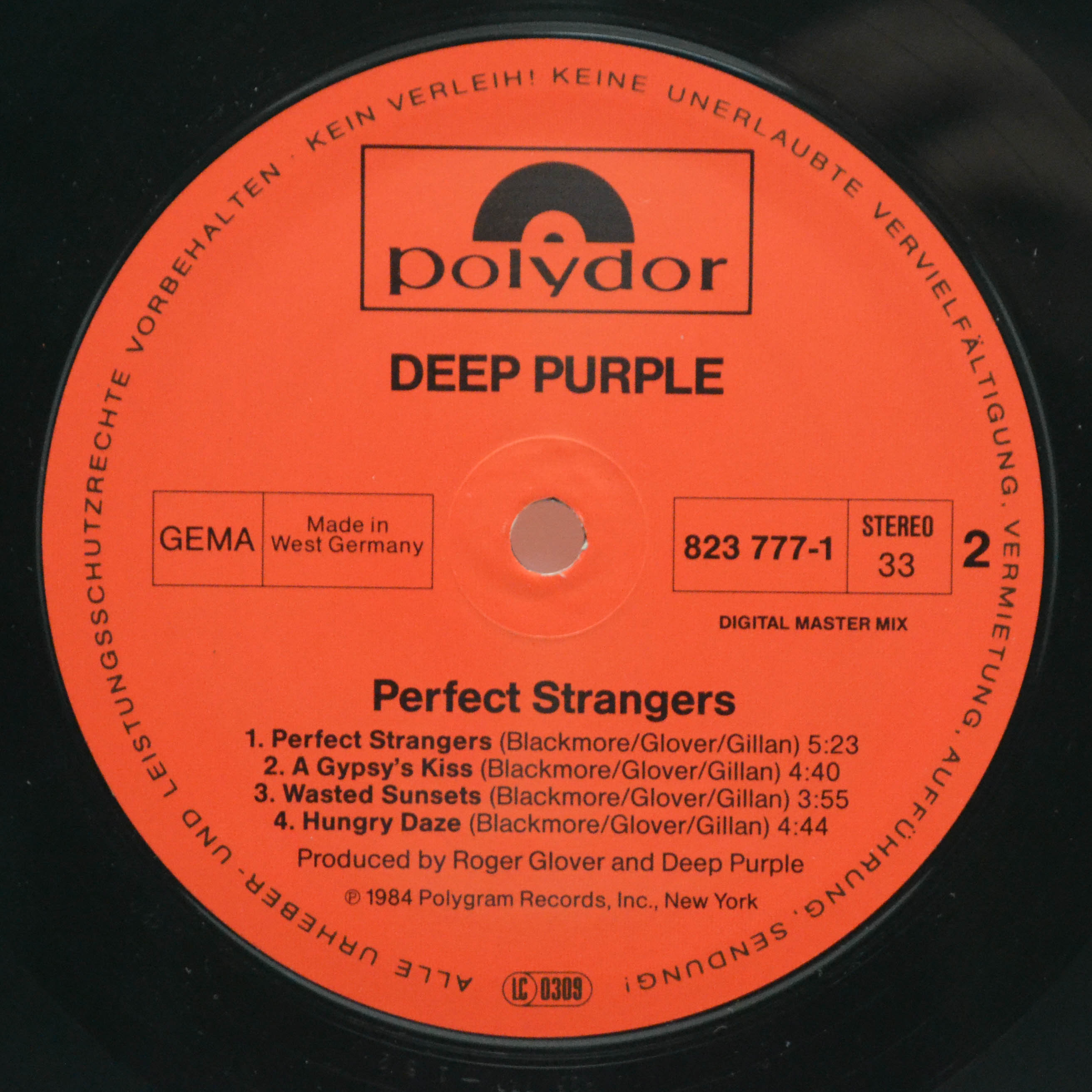 Deep Purple — Perfect Strangers, 1984