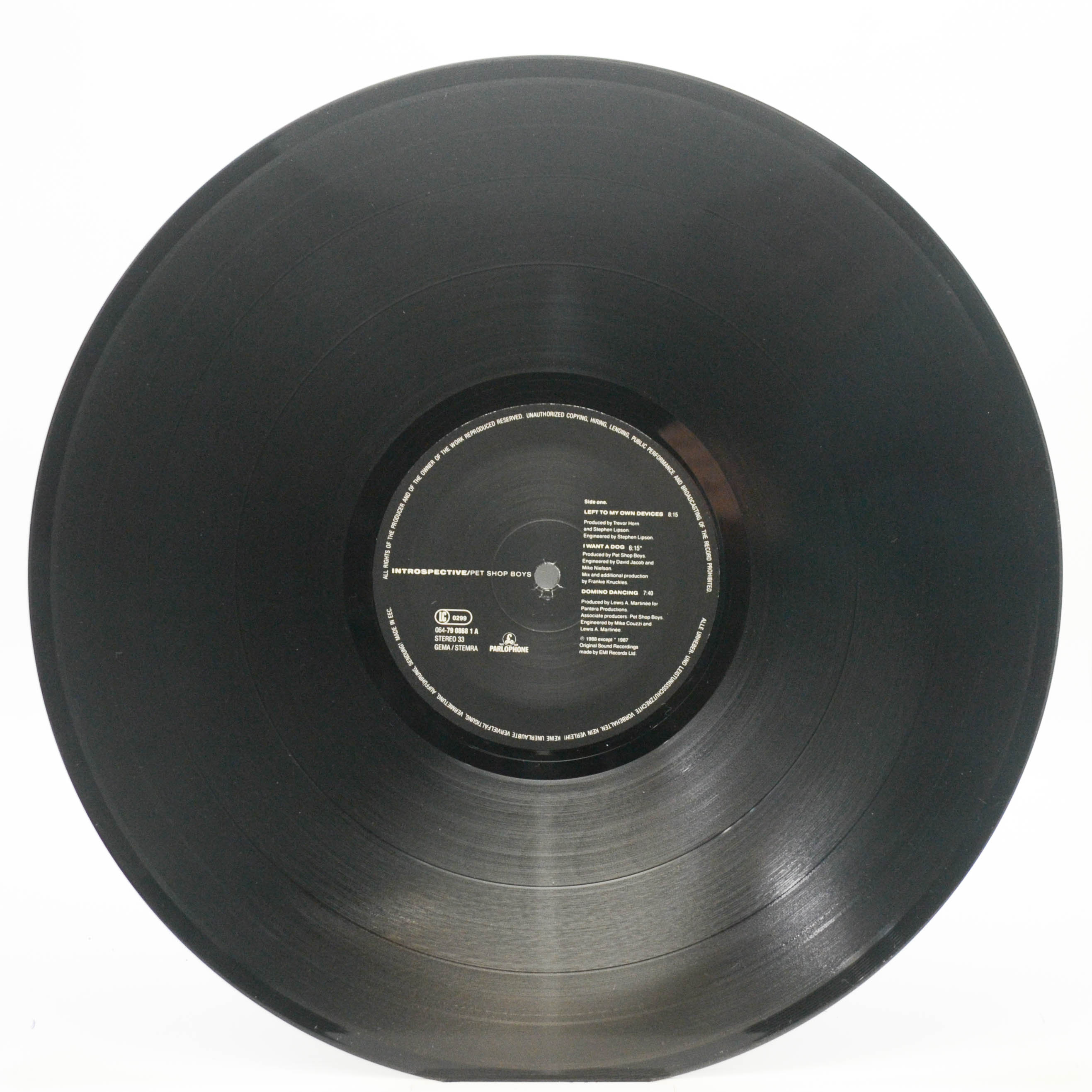 Pet Shop Boys — Introspective, 1988