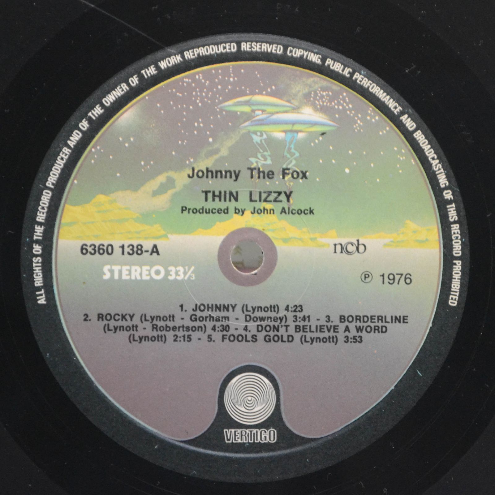 Thin Lizzy — Johnny The Fox, 1976