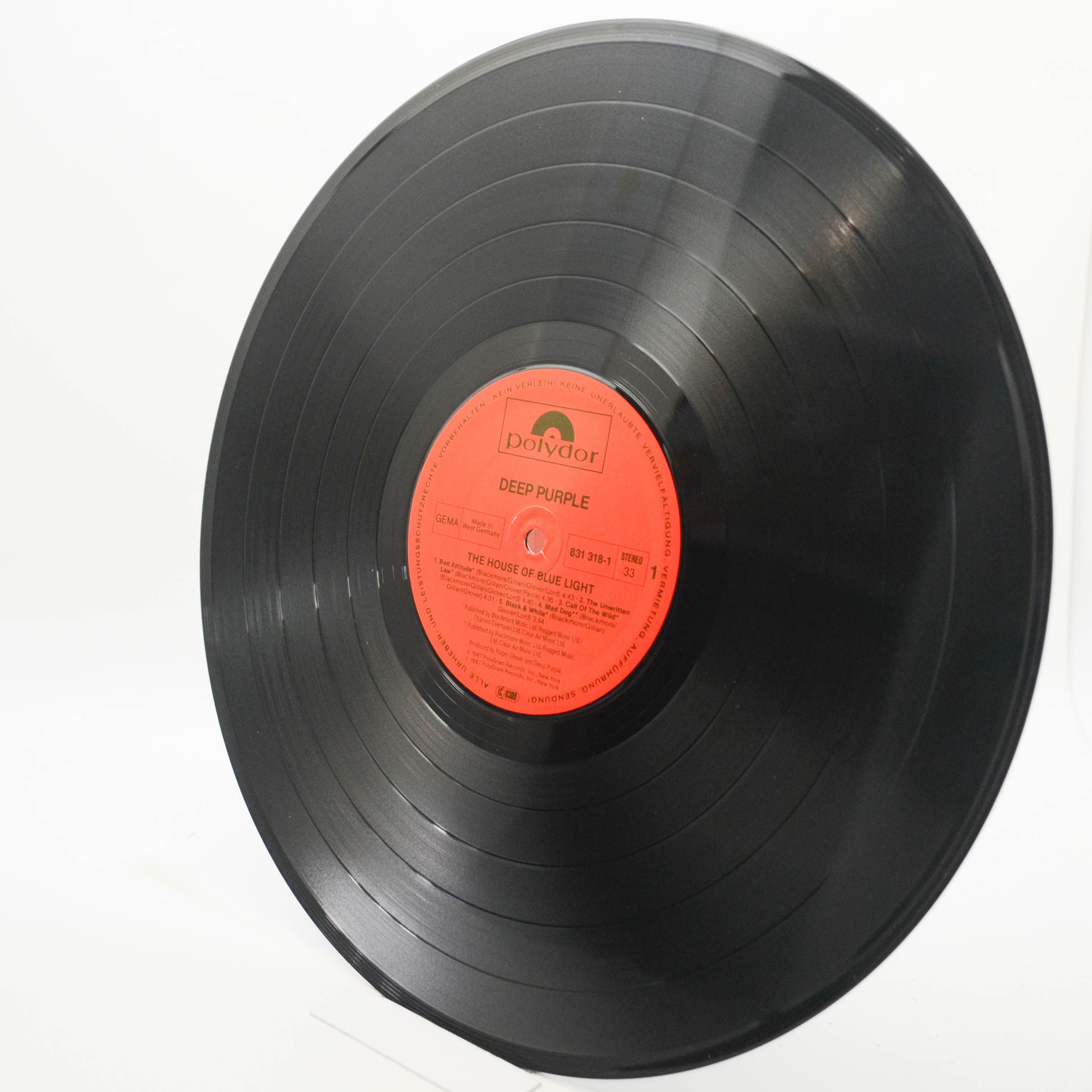 Deep Purple — The House Of Blue Light, 1987