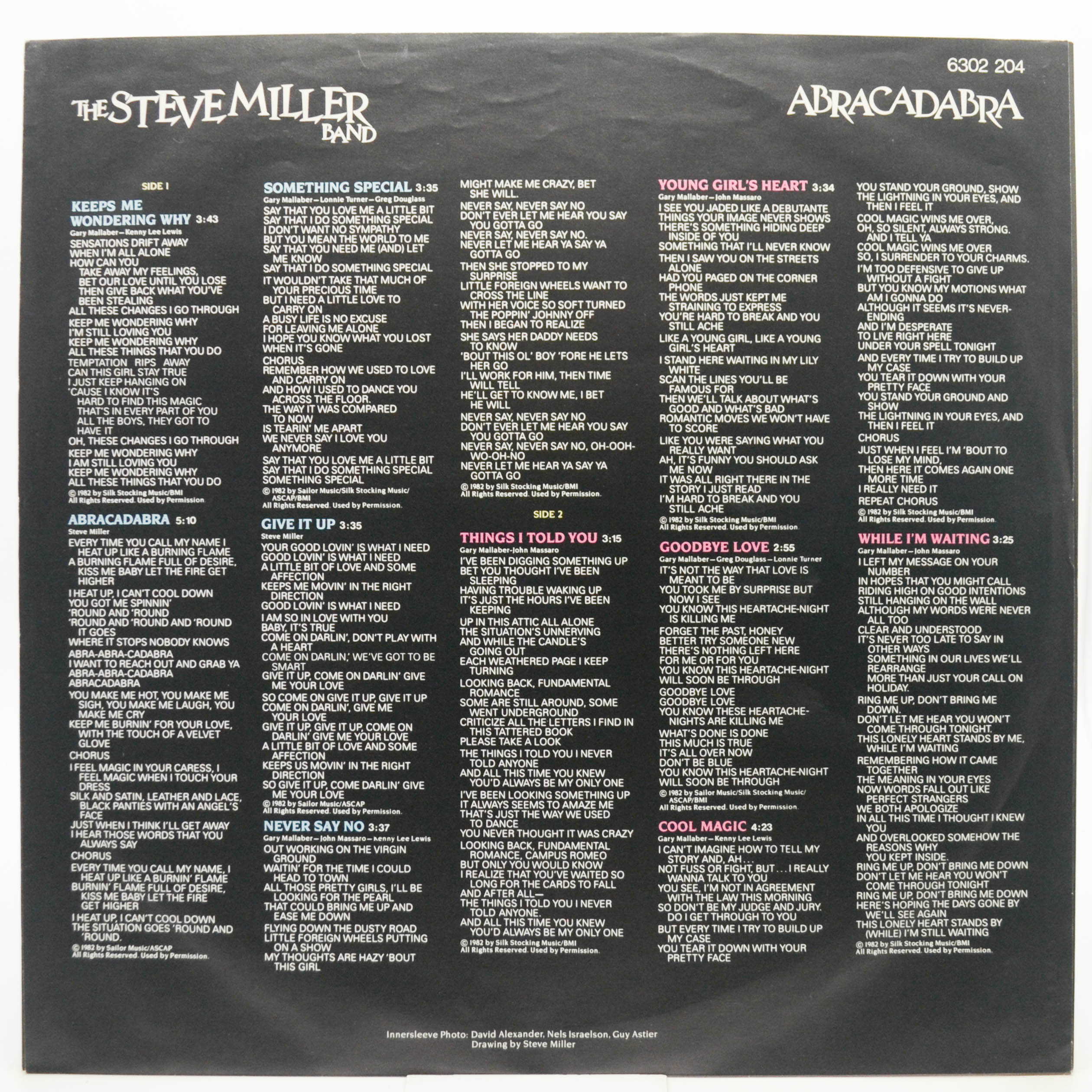 Steve Miller Band — Abracadabra, 1982