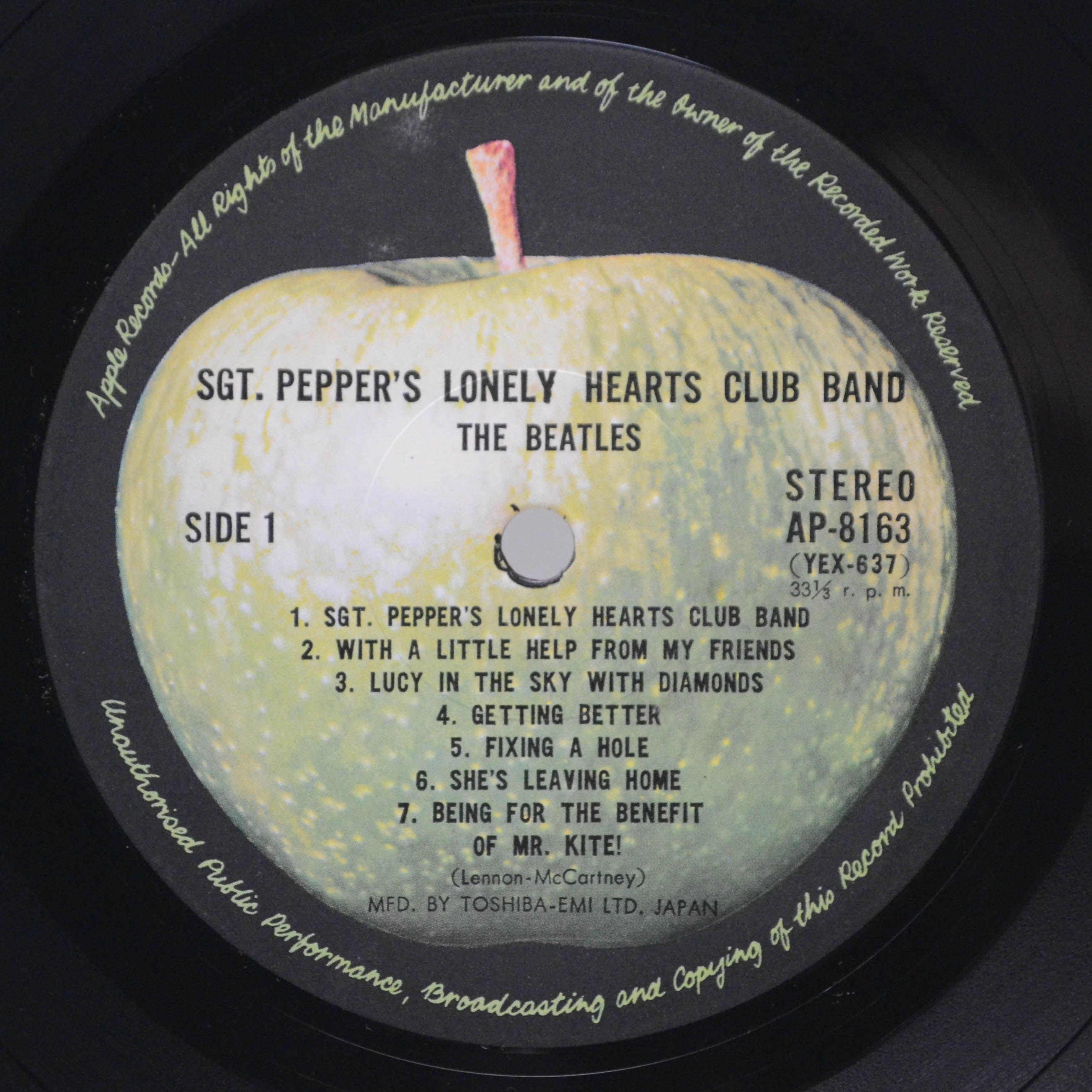 Beatles — Sgt. Pepper's Lonely Hearts Club Band, 1967