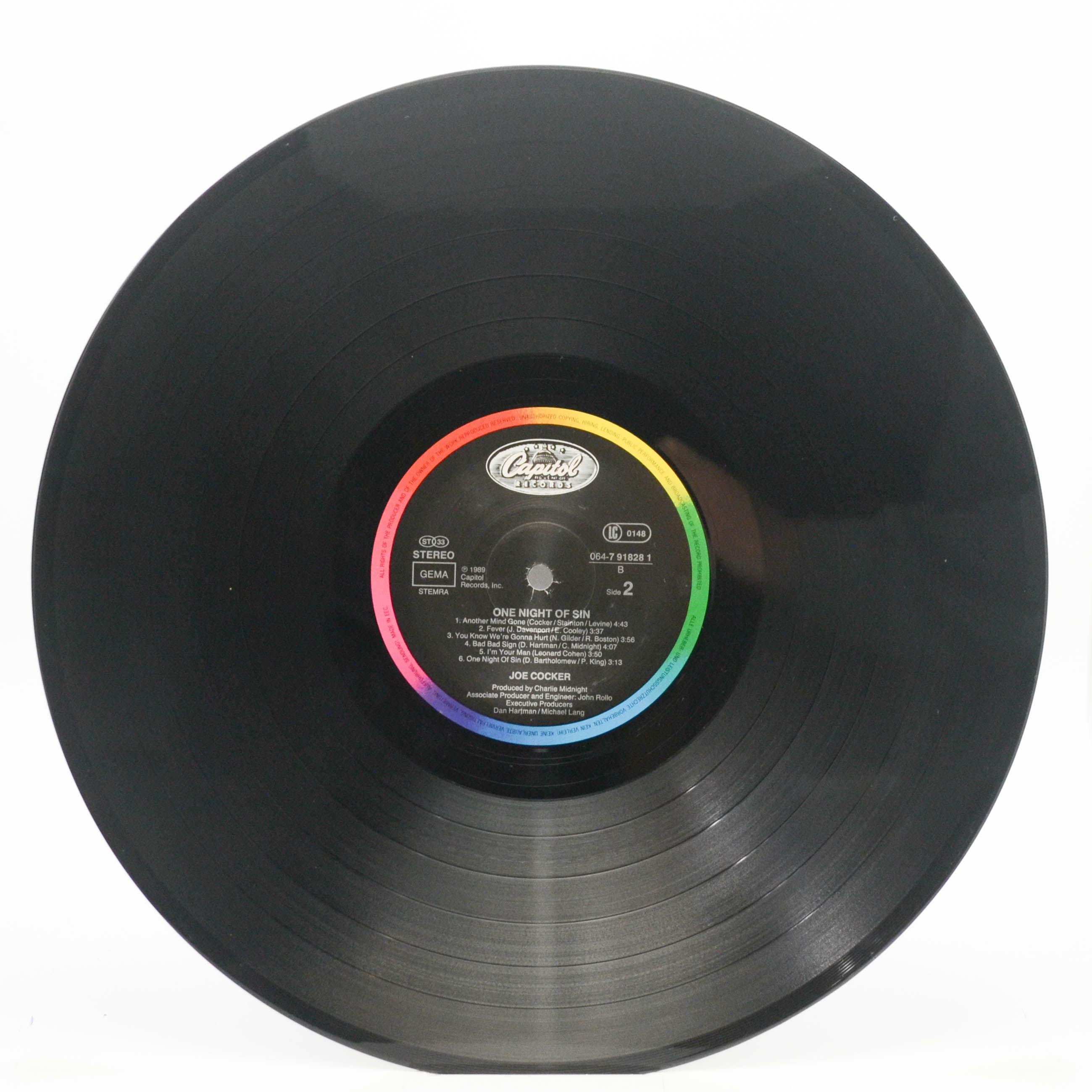 Joe Cocker — One Night Of Sin, 1989