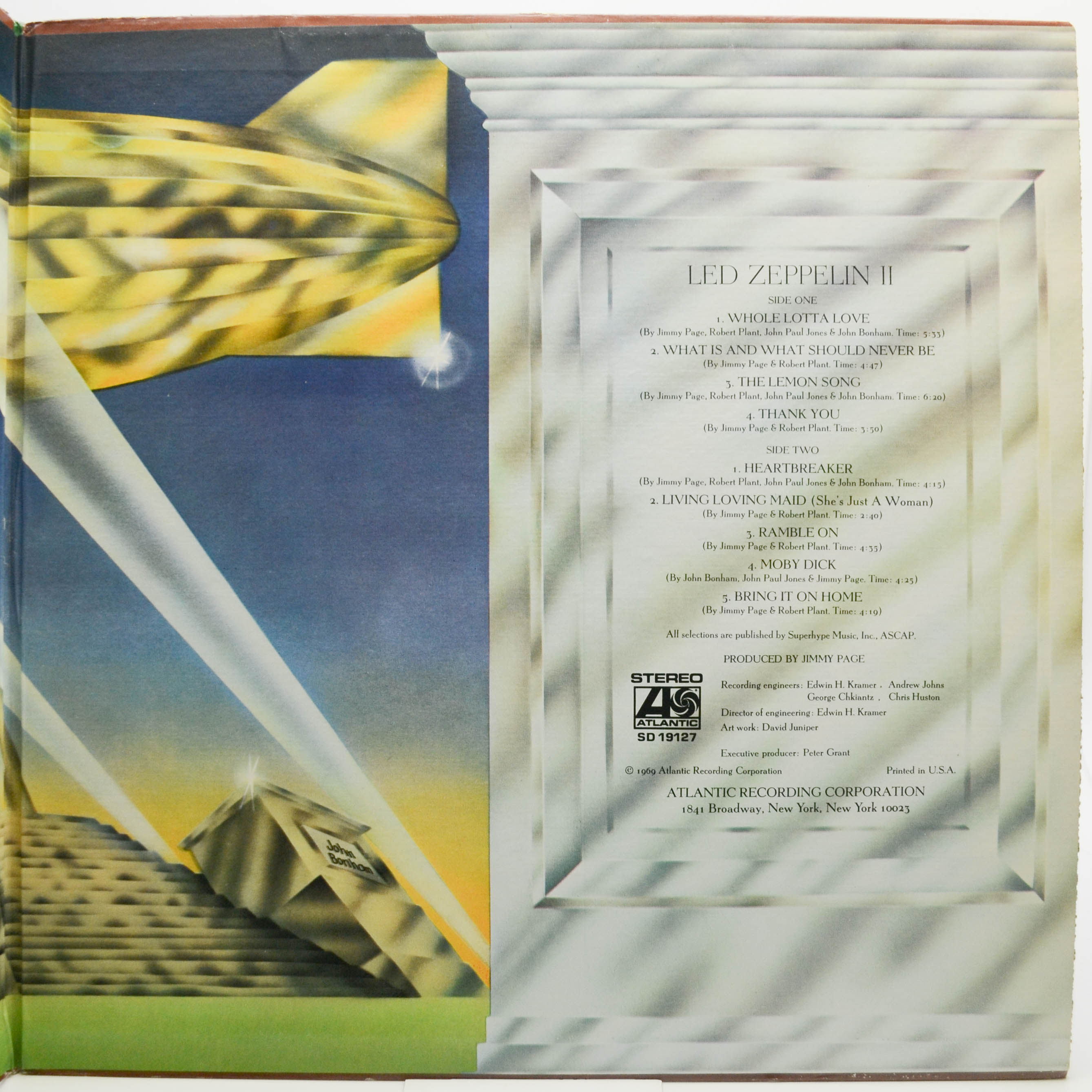 Led Zeppelin — Led Zeppelin II (USA), 1969