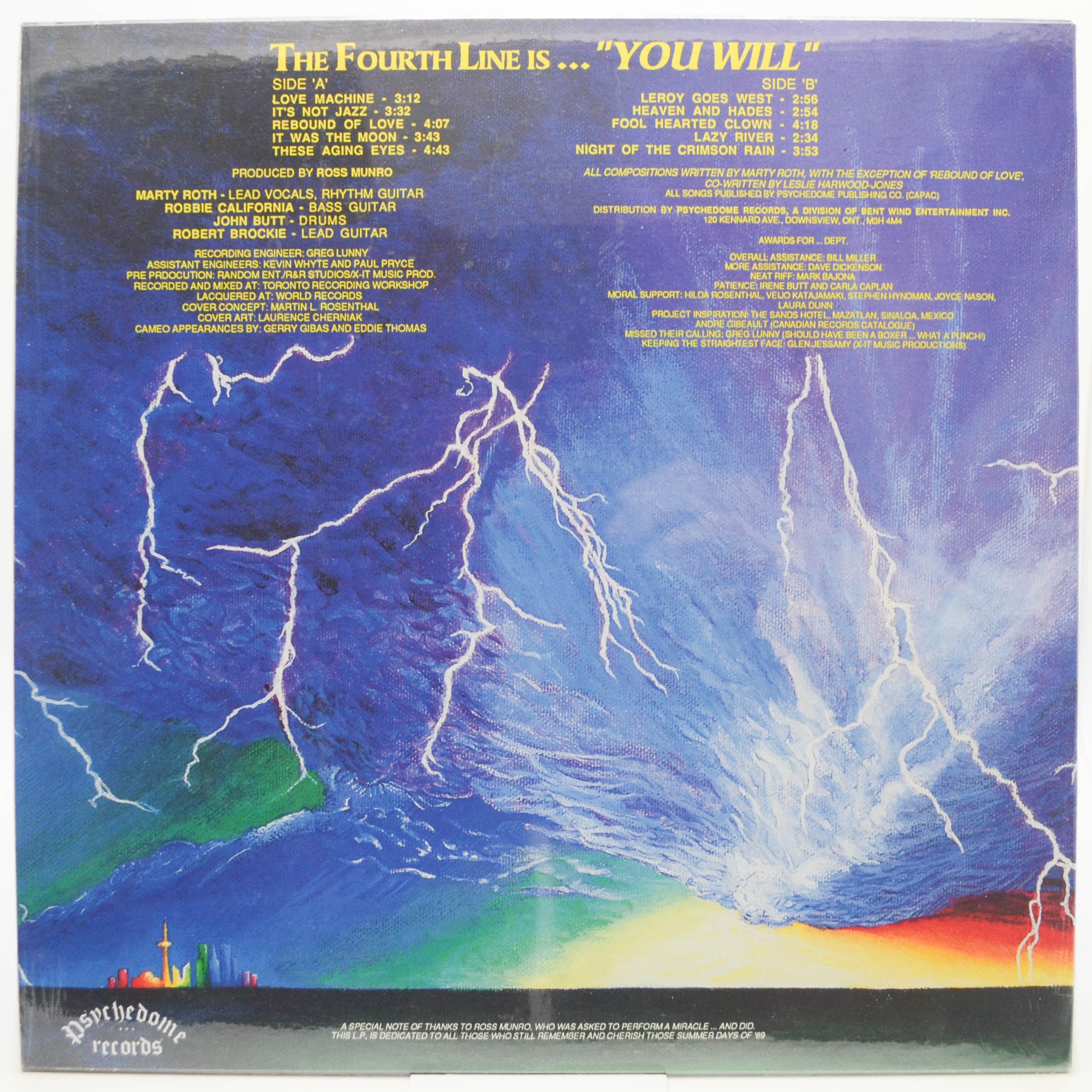 BentWind — The Fourth Line Is... "You Will", 1989