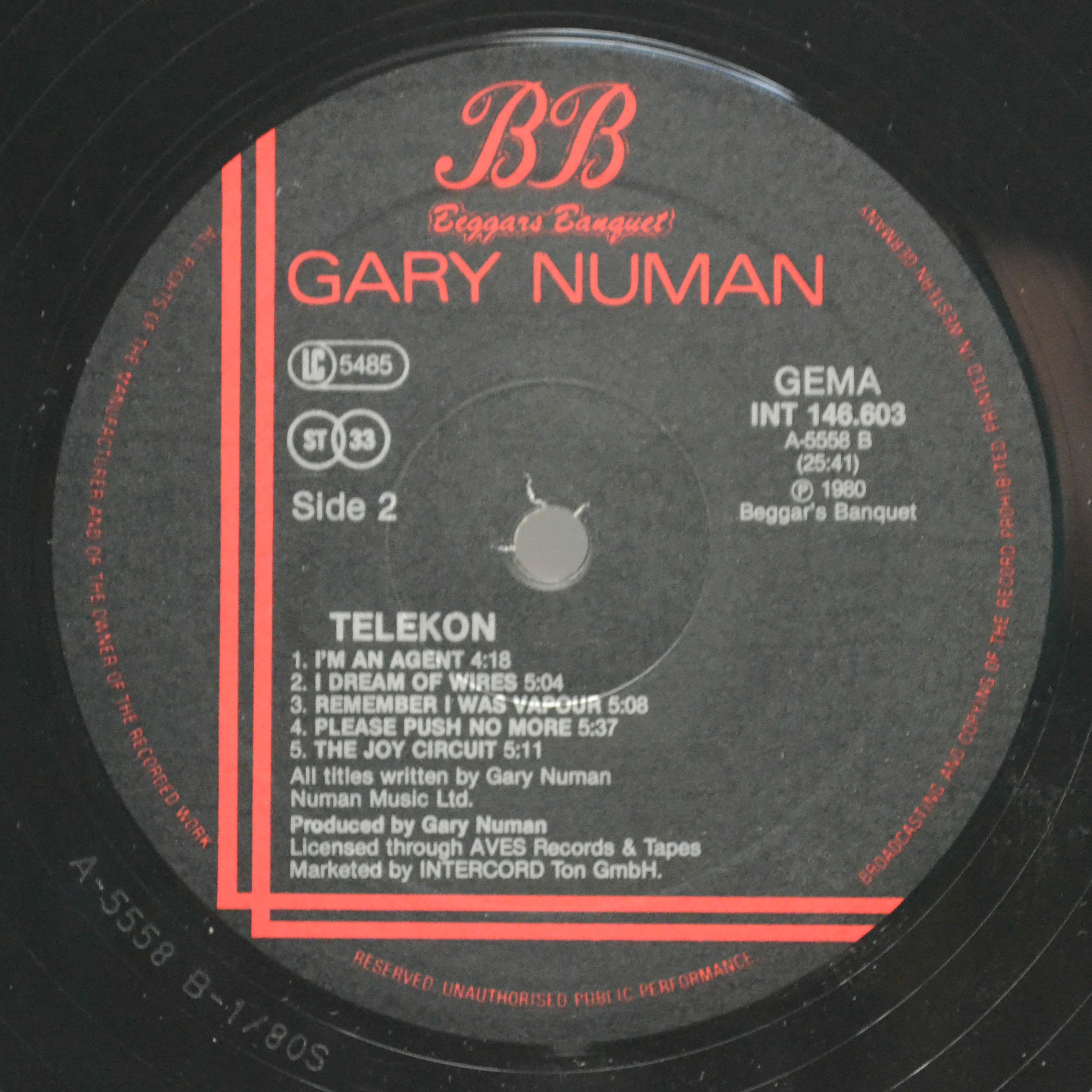 Gary Numan — Telekon, 1980