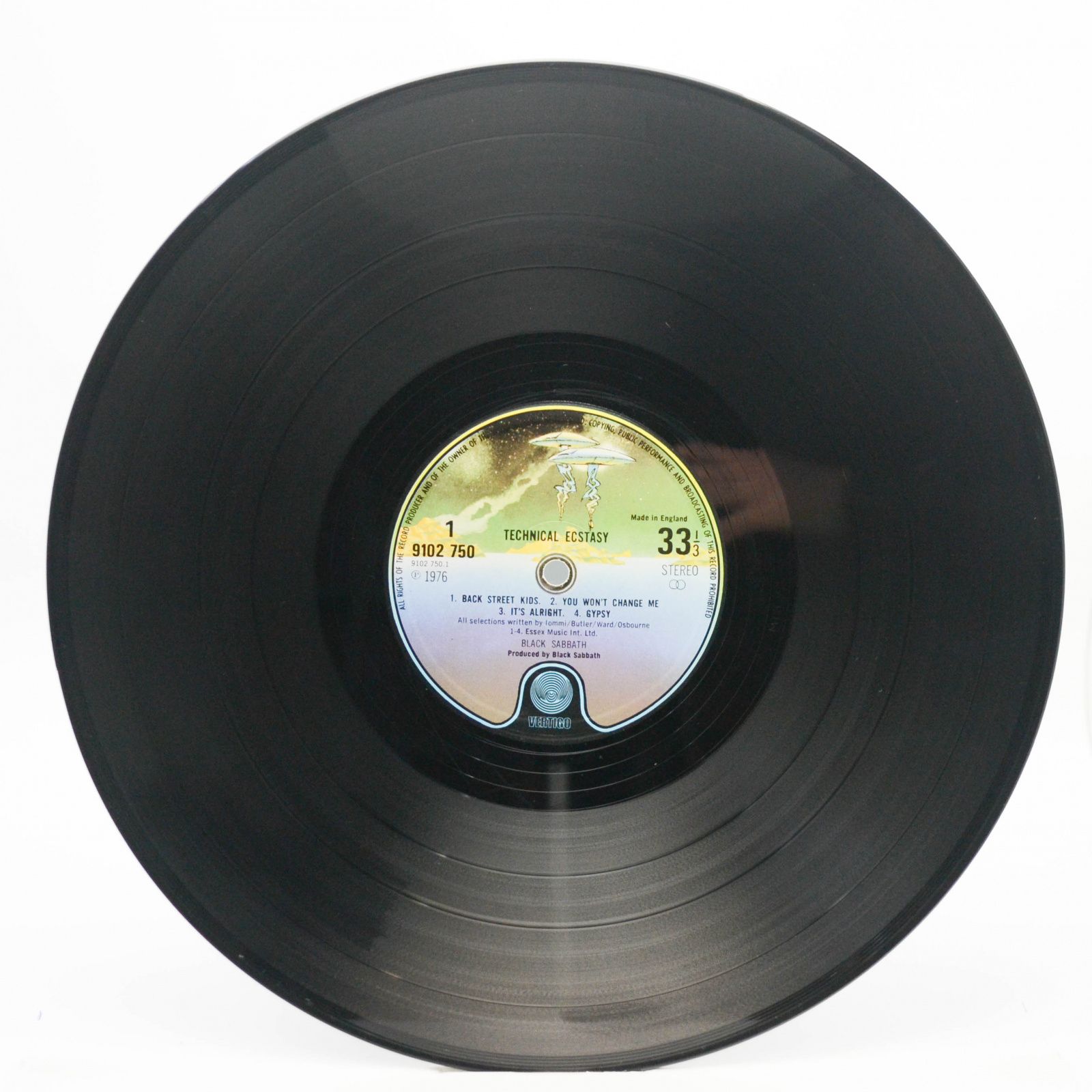 Black Sabbath — Technical Ecstasy (1-st, UK), 1976