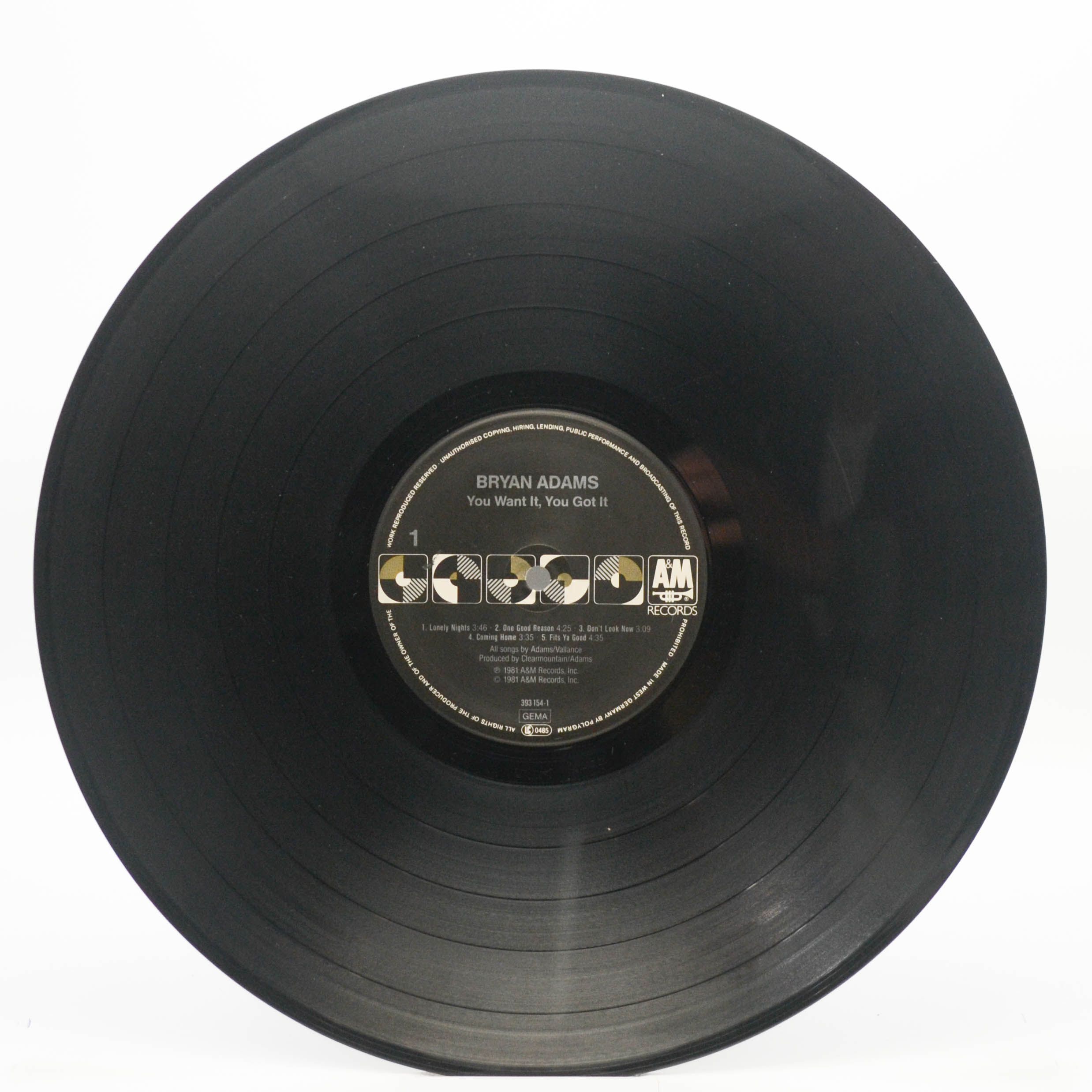 Bryan Adams — You Want It, You Got It, 1981