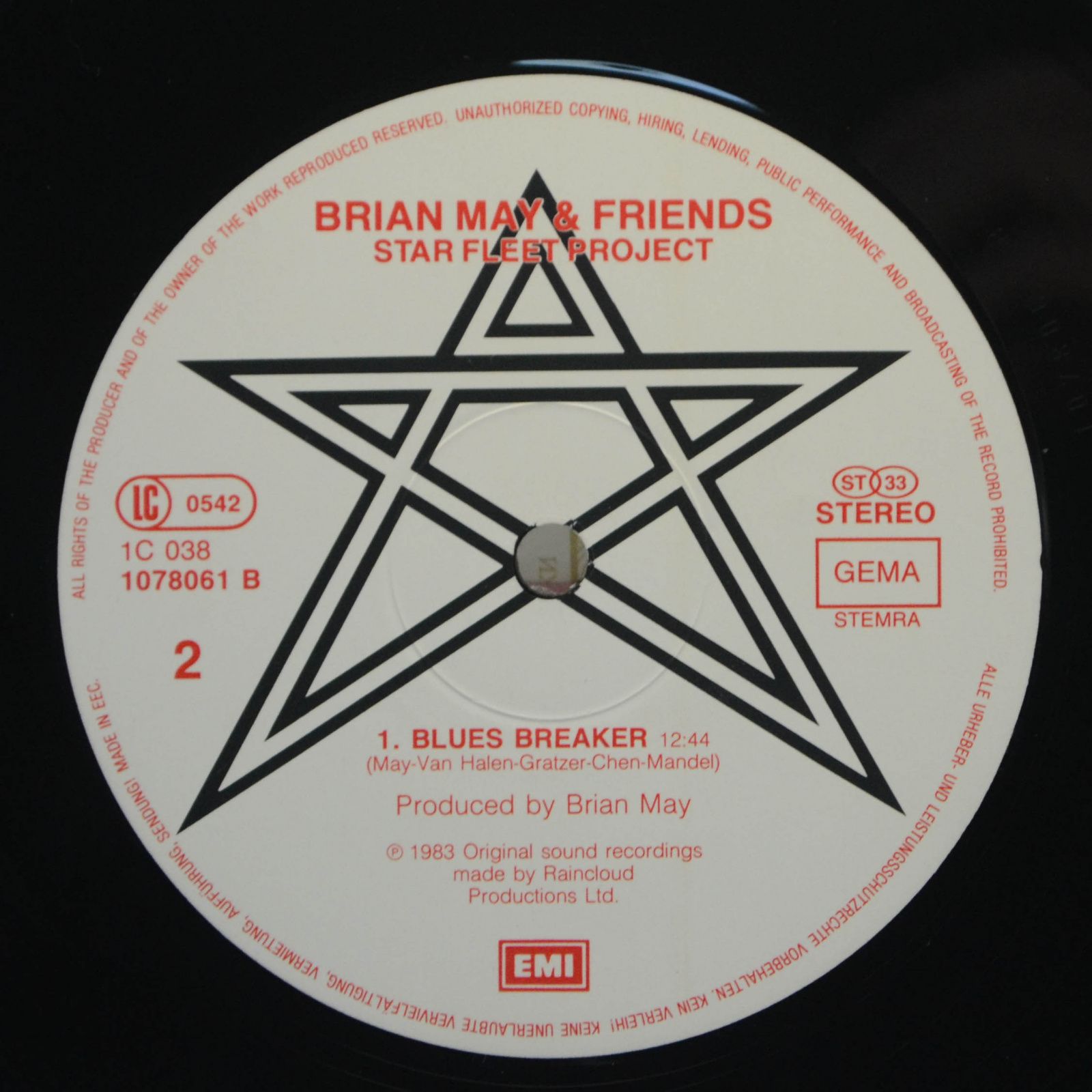 Brian May + Friends — Star Fleet Project, 1983
