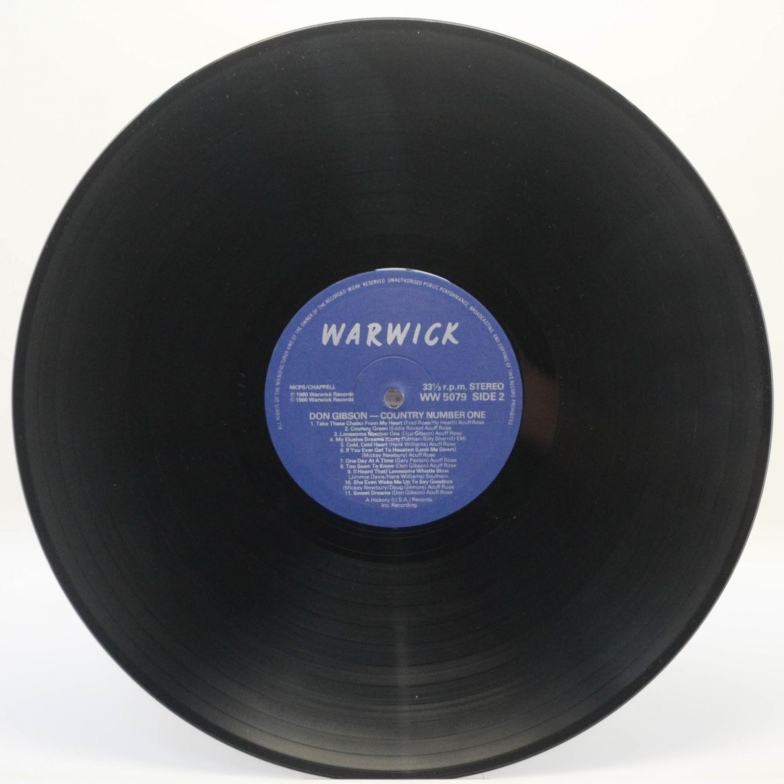 Don Gibson — Country Number One !, 1980