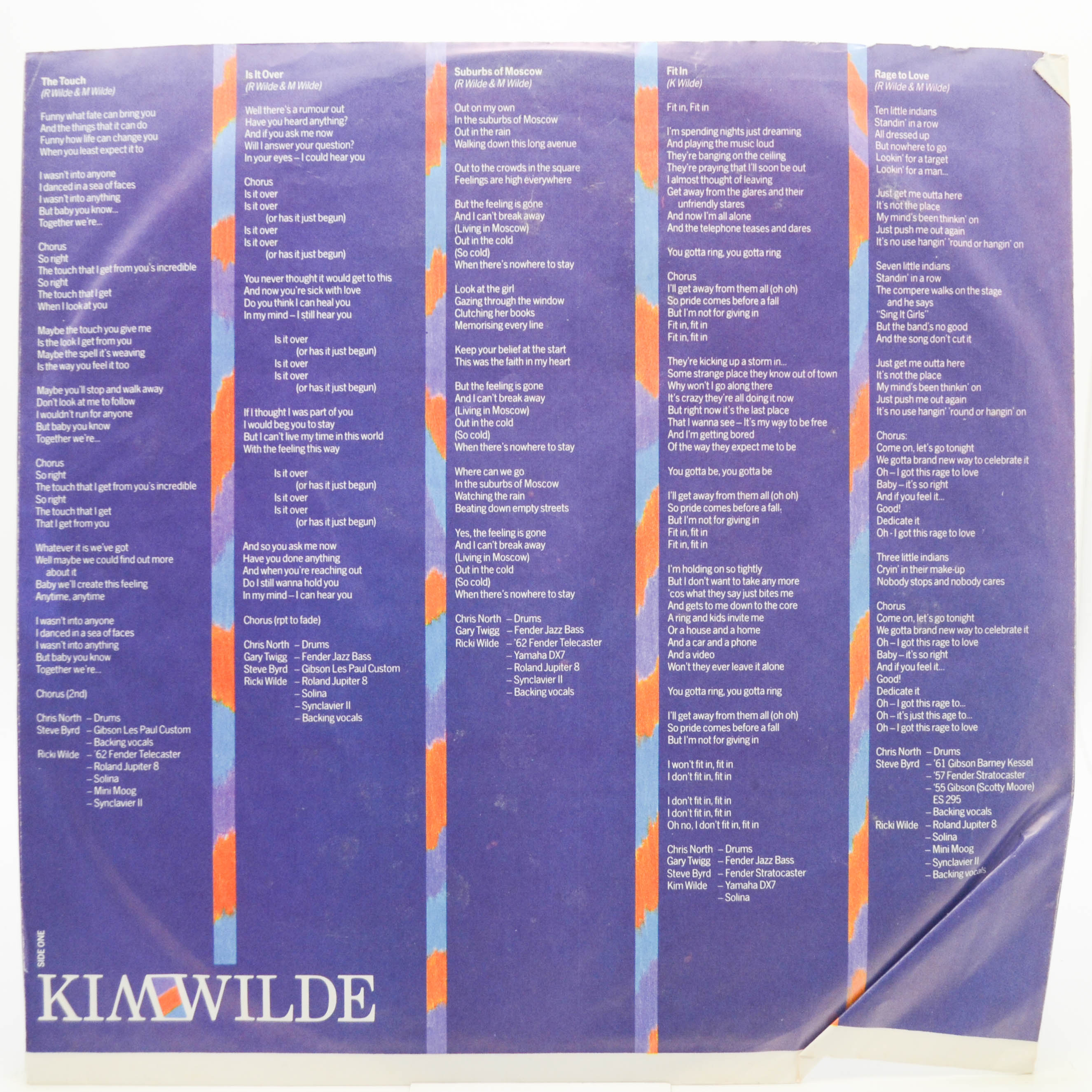 Kim Wilde — Teases & Dares, 1984
