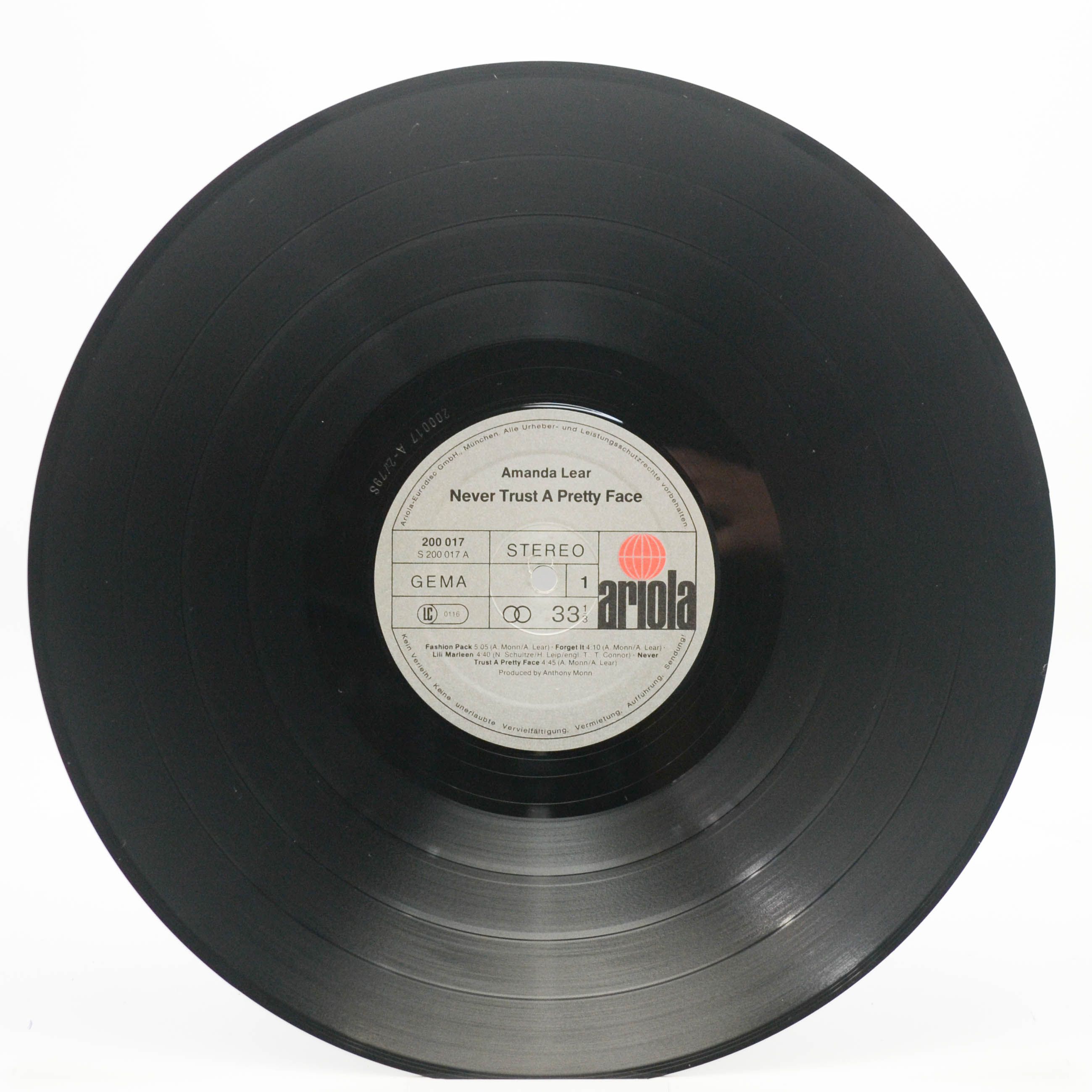 Amanda Lear — Never Trust A Pretty Face, 1979