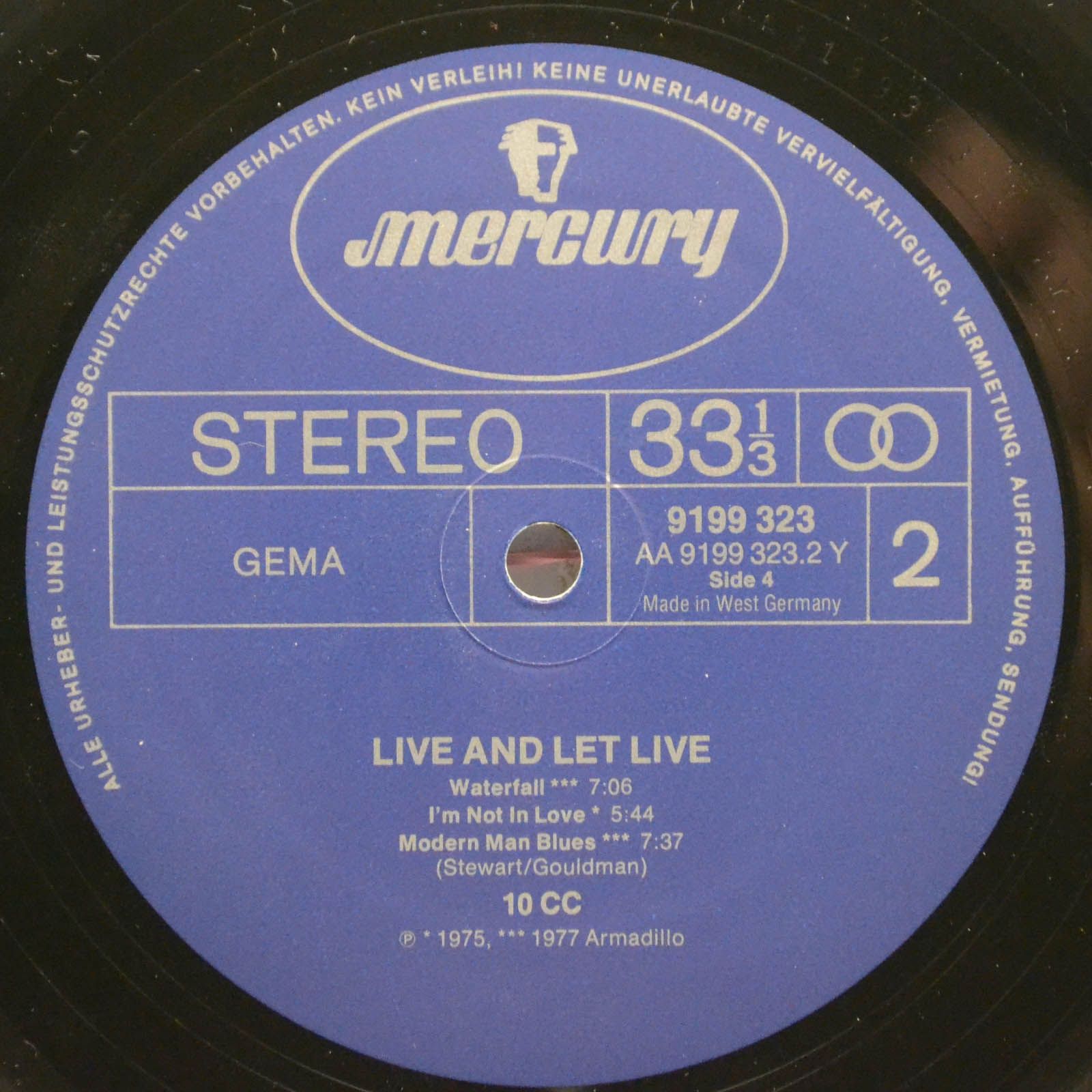 10cc — Live And Let Live (2LP), 1977