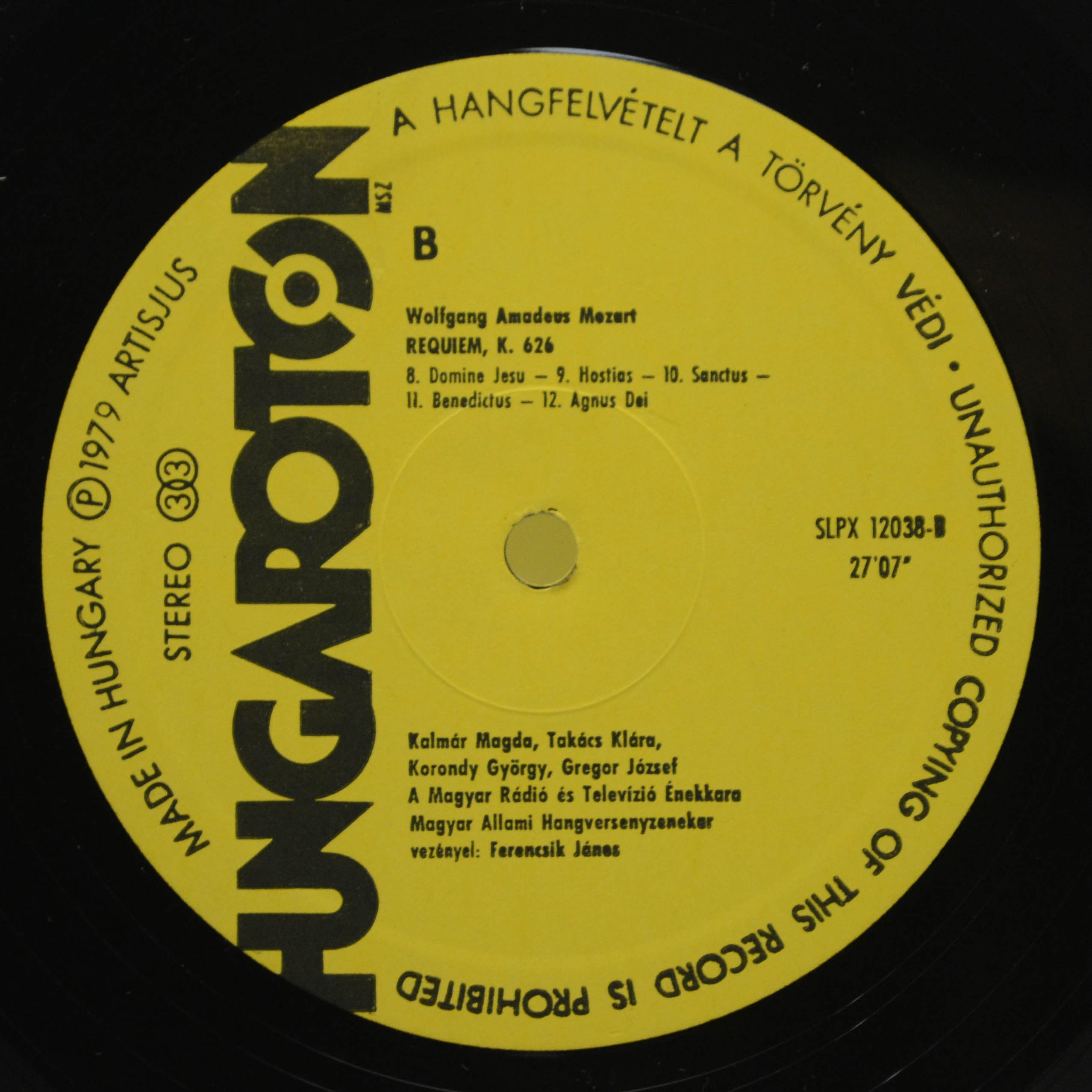 Mozart, János Ferencsik — Requiem, 1979