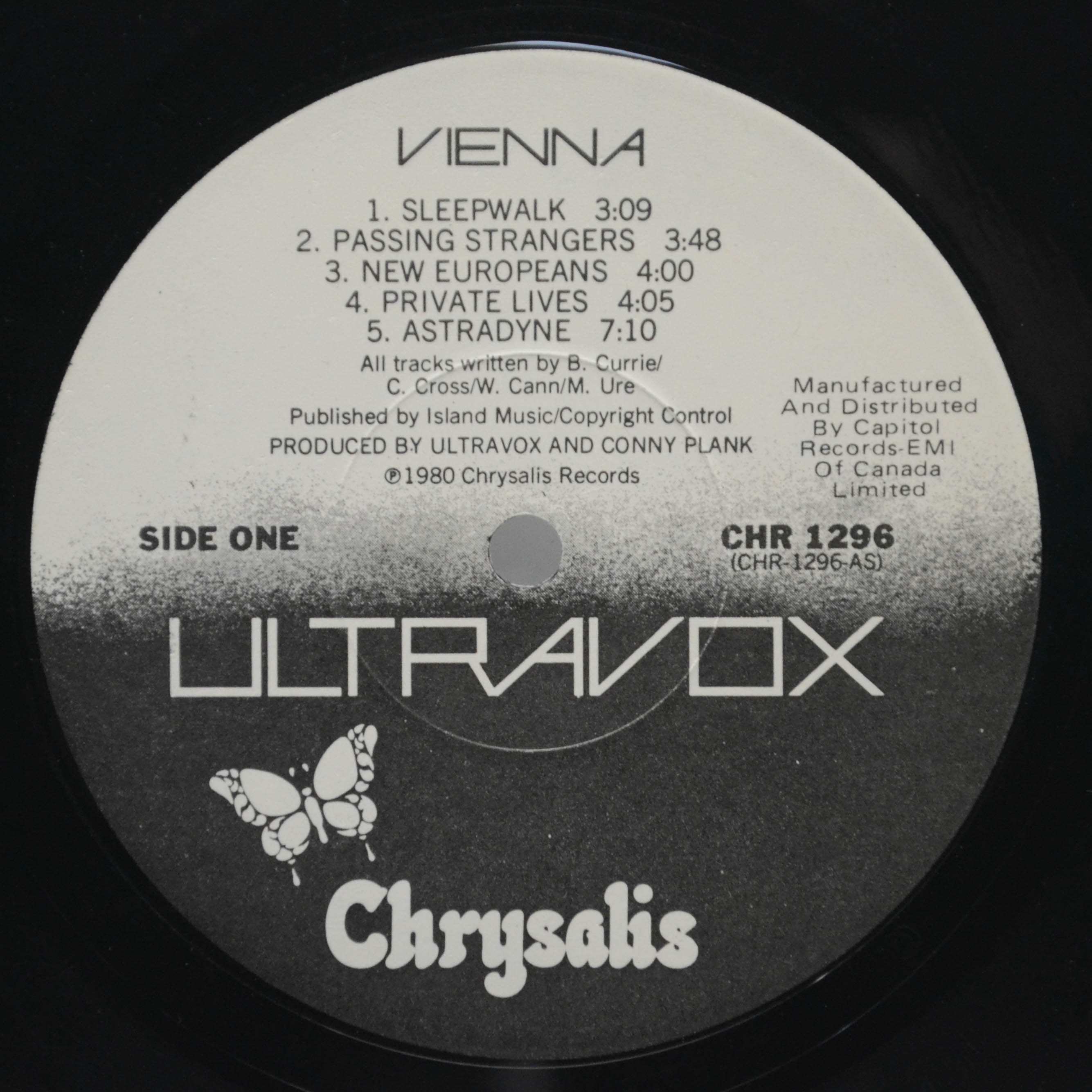 Ultravox — Vienna, 1980