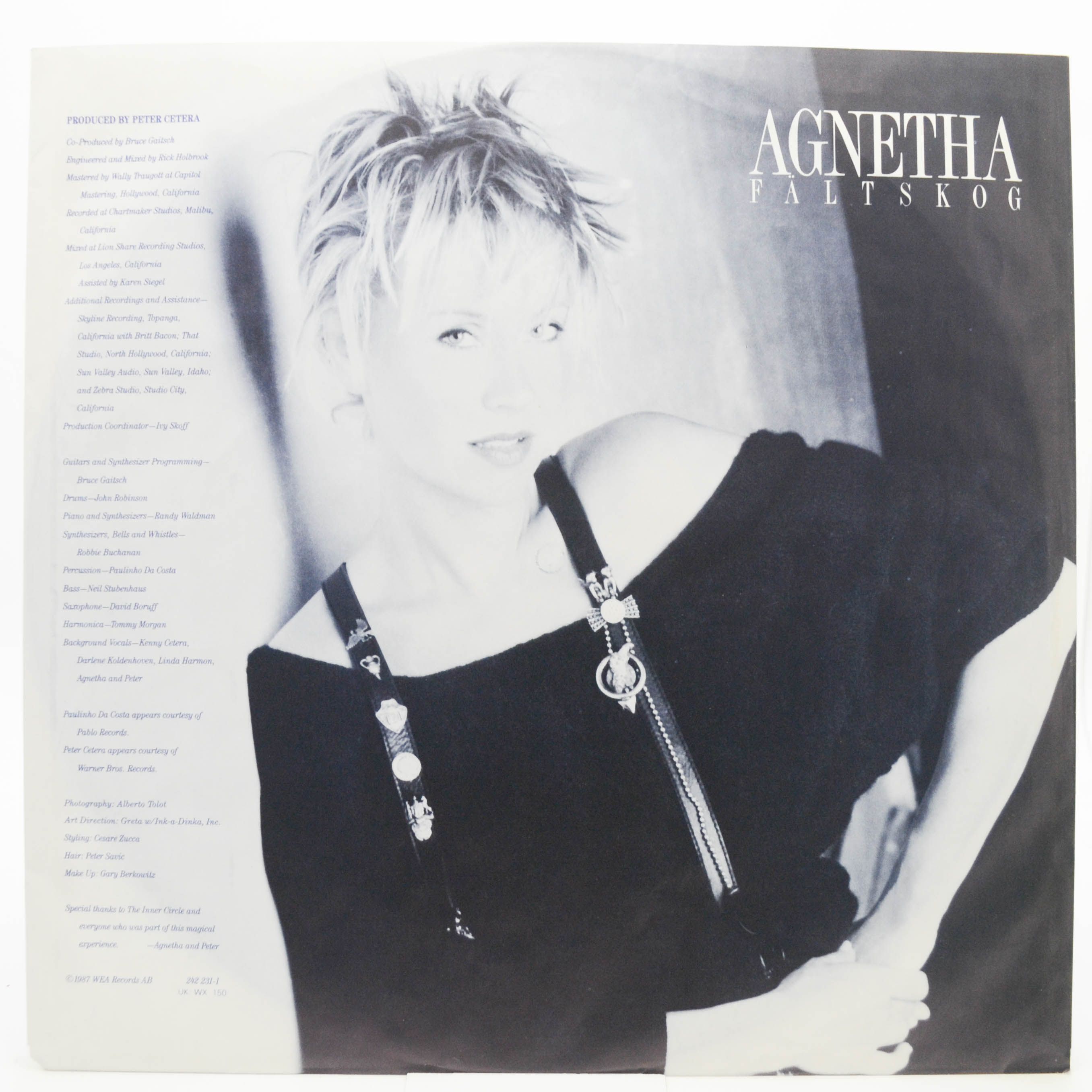 Agnetha Fältskog — I Stand Alone, 1987