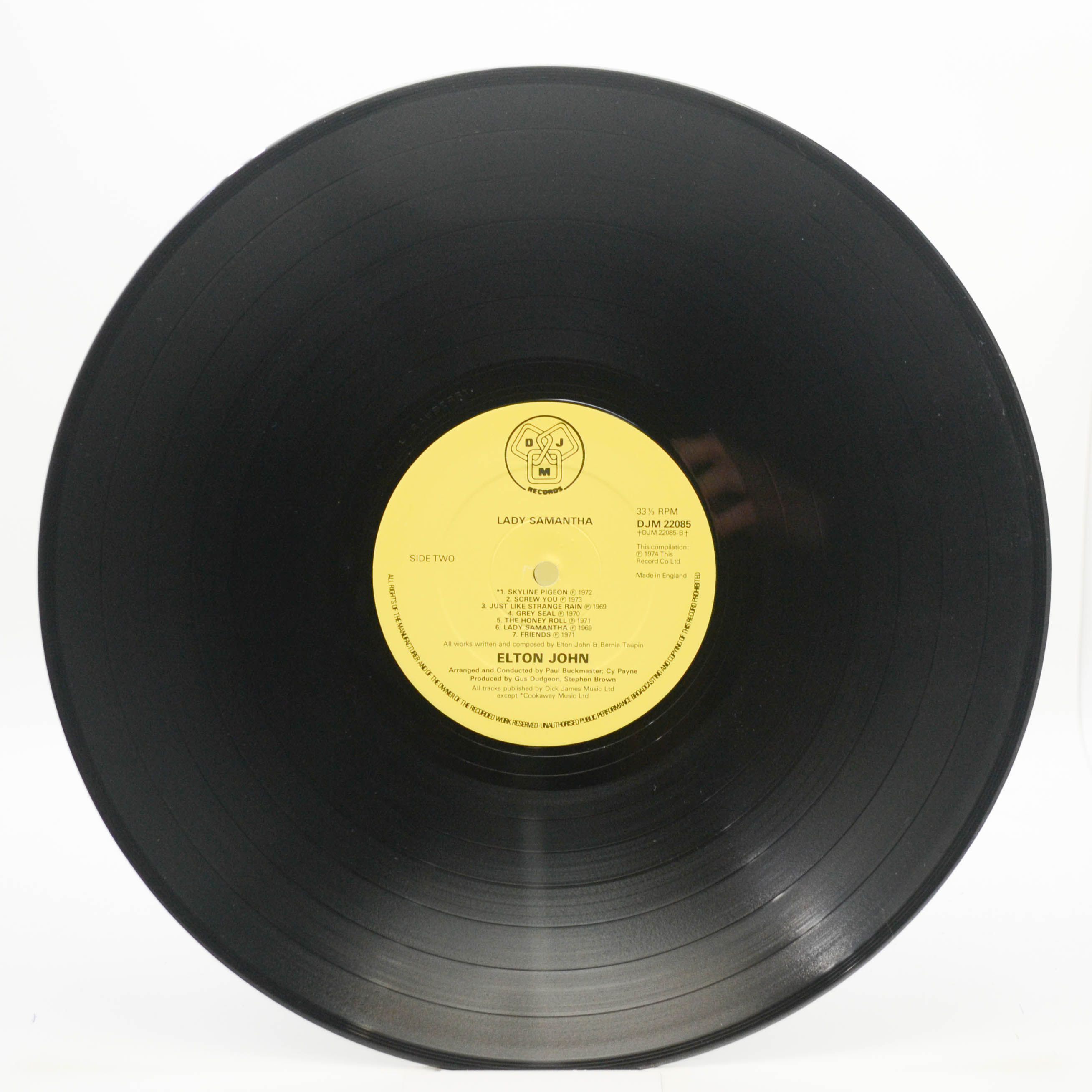 Elton John — Lady Samantha (UK), 1980