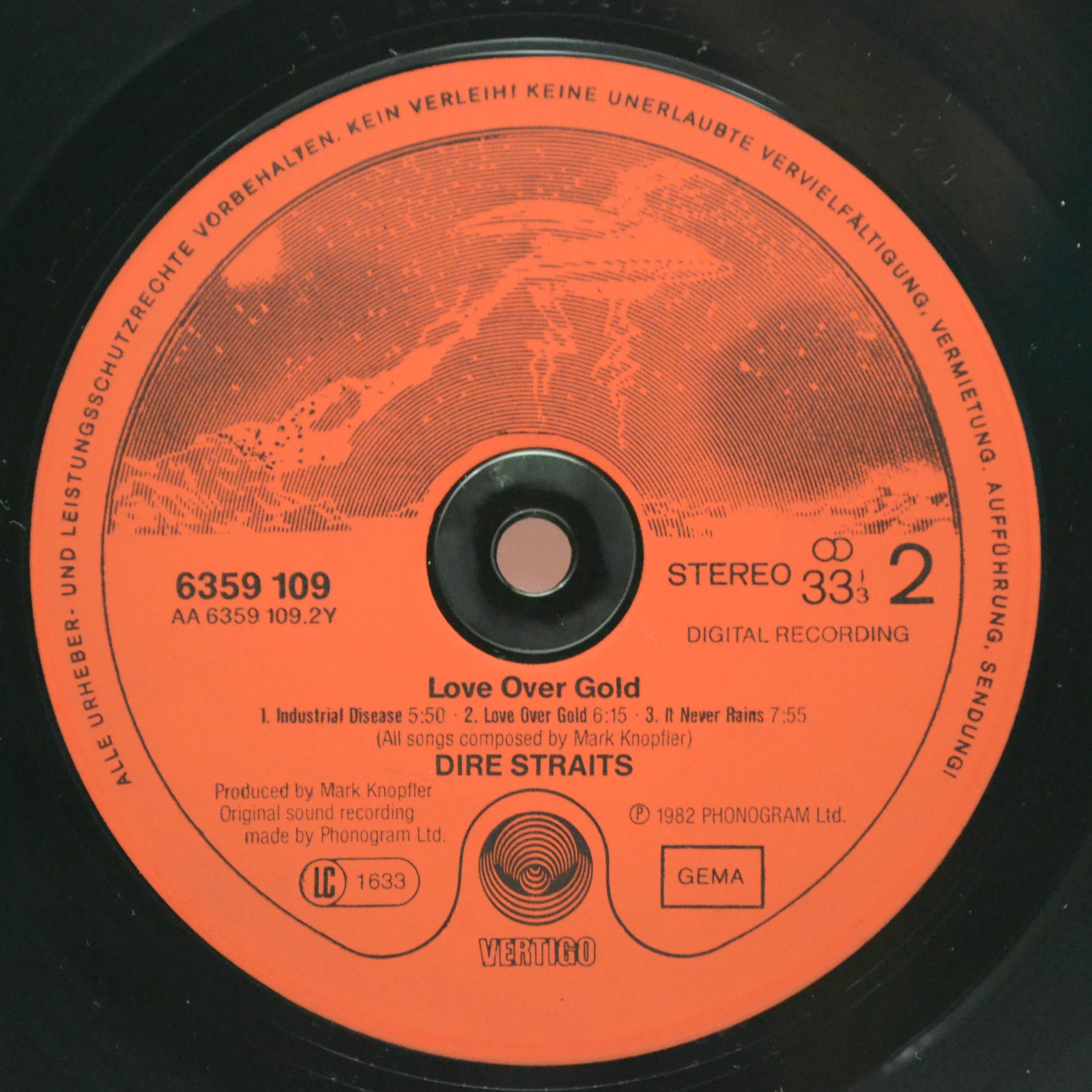 Dire Straits — Love Over Gold, 1983