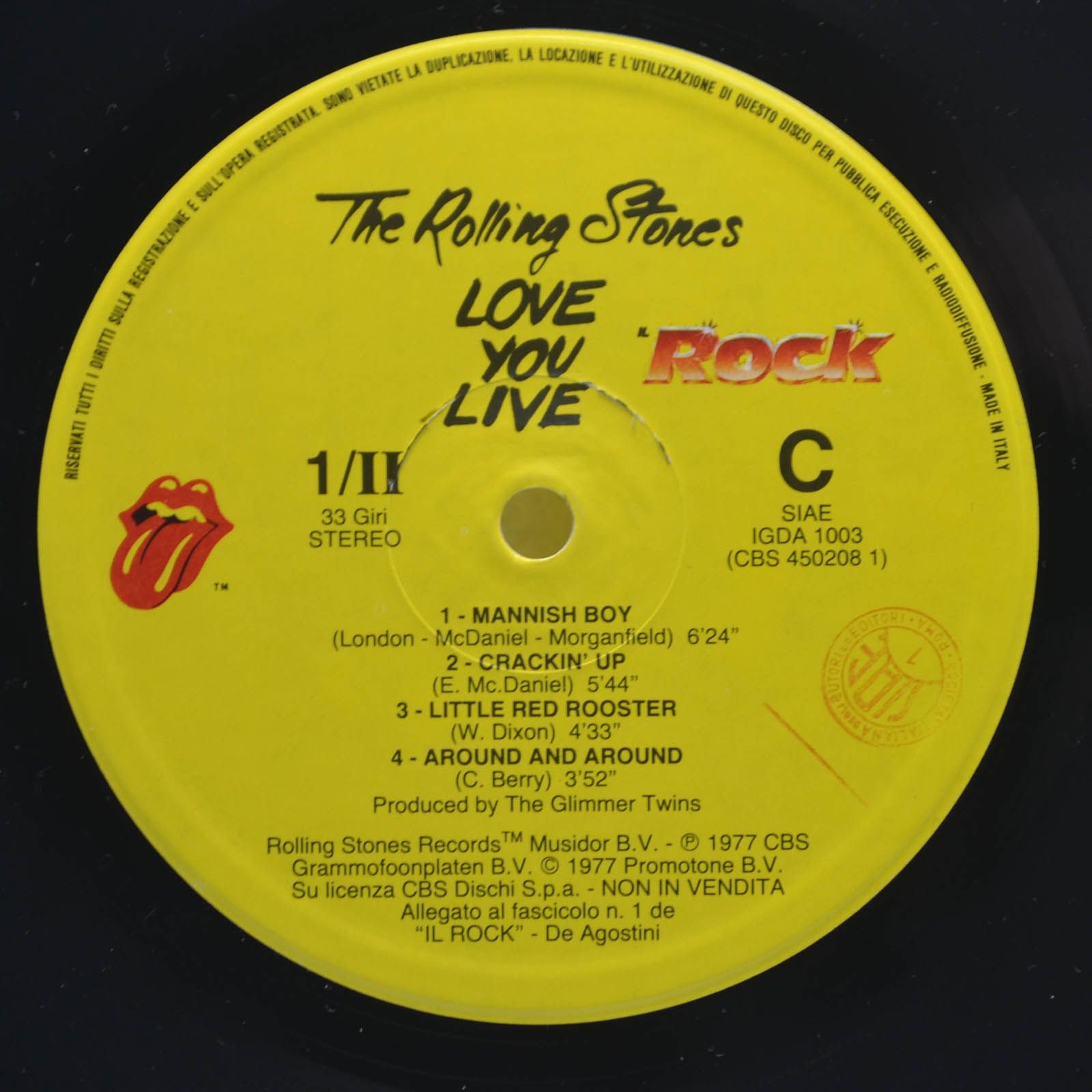 Rolling Stones — Love You Live (2LP), 1977