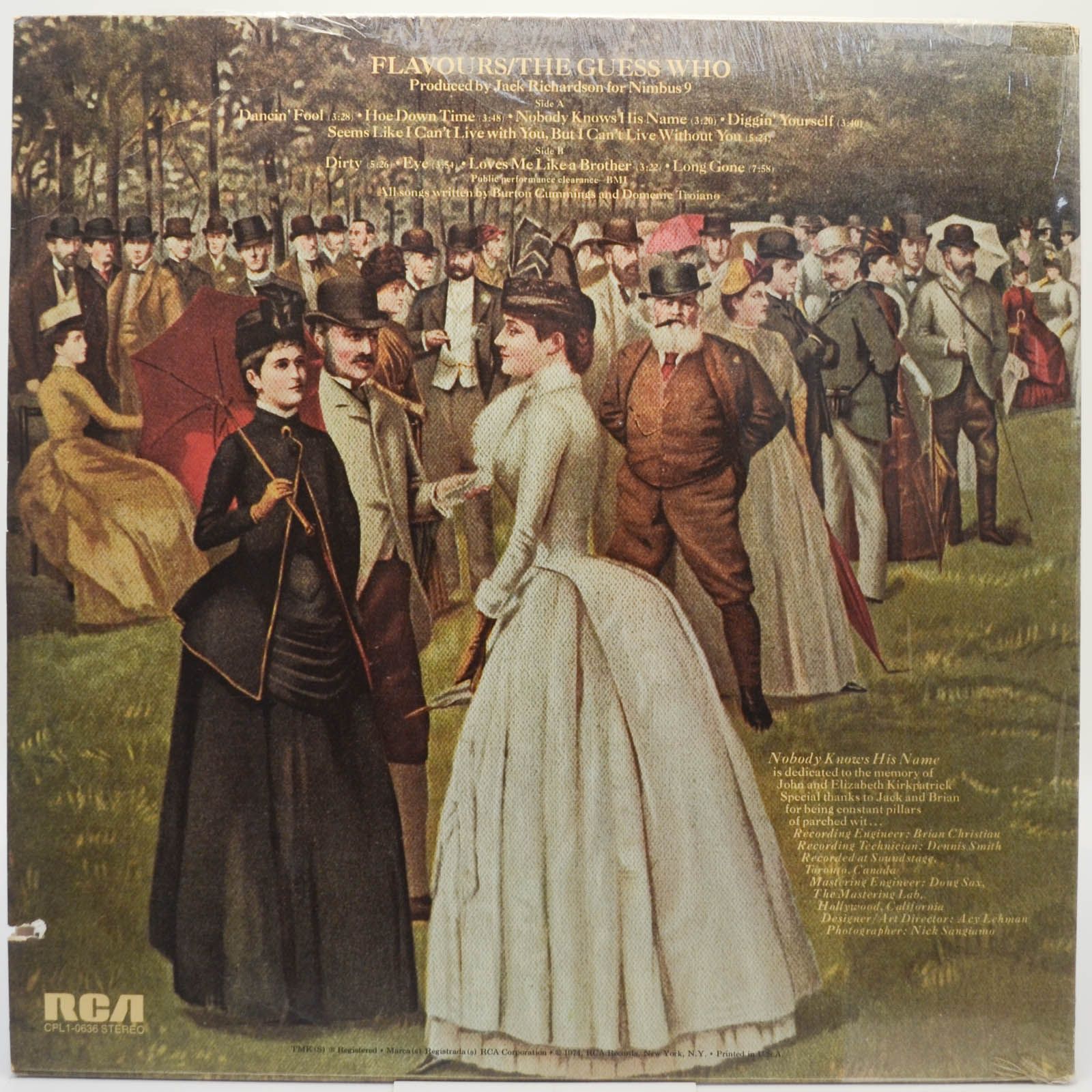 Guess Who — Flavours (USA), 1974