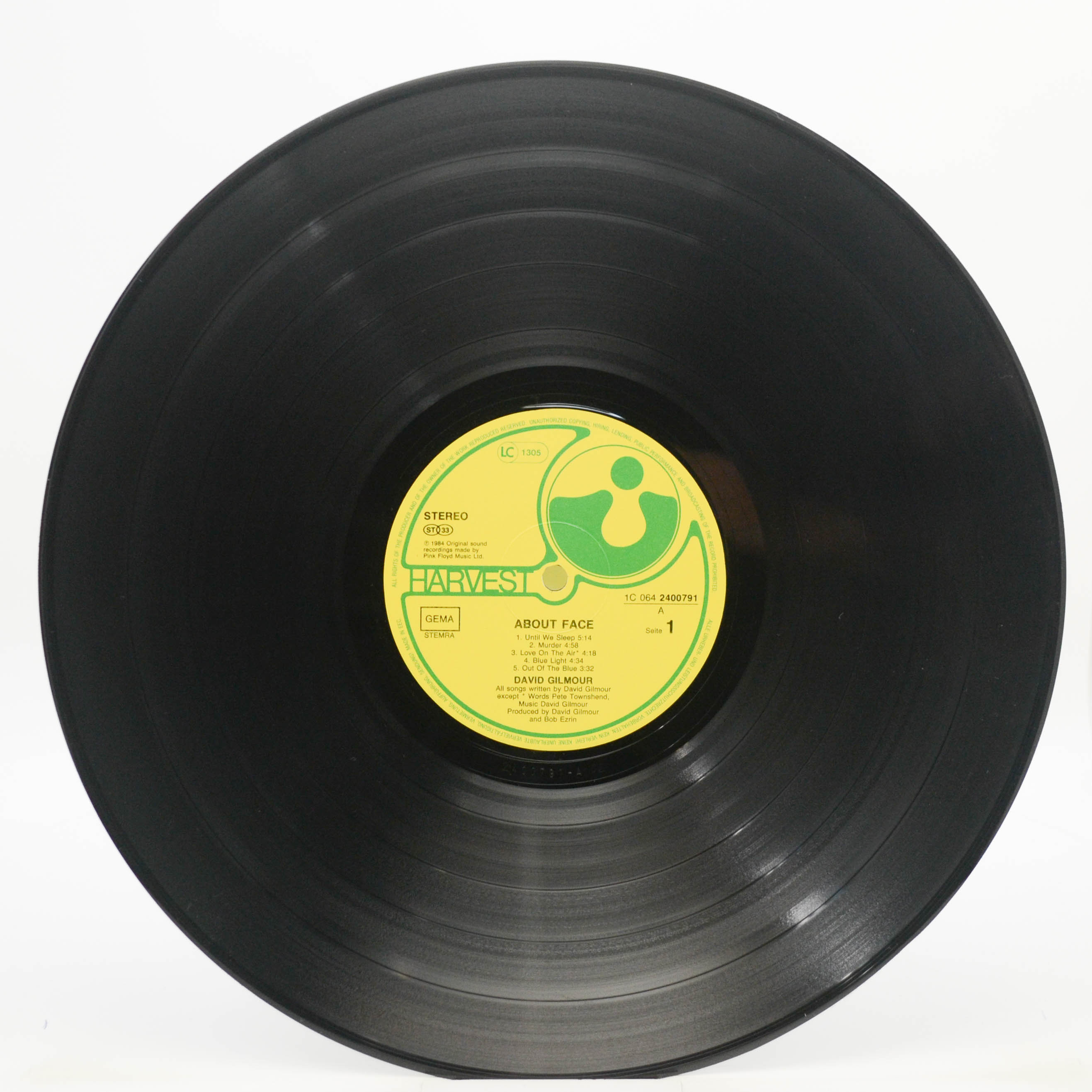 David Gilmour — About Face, 1984